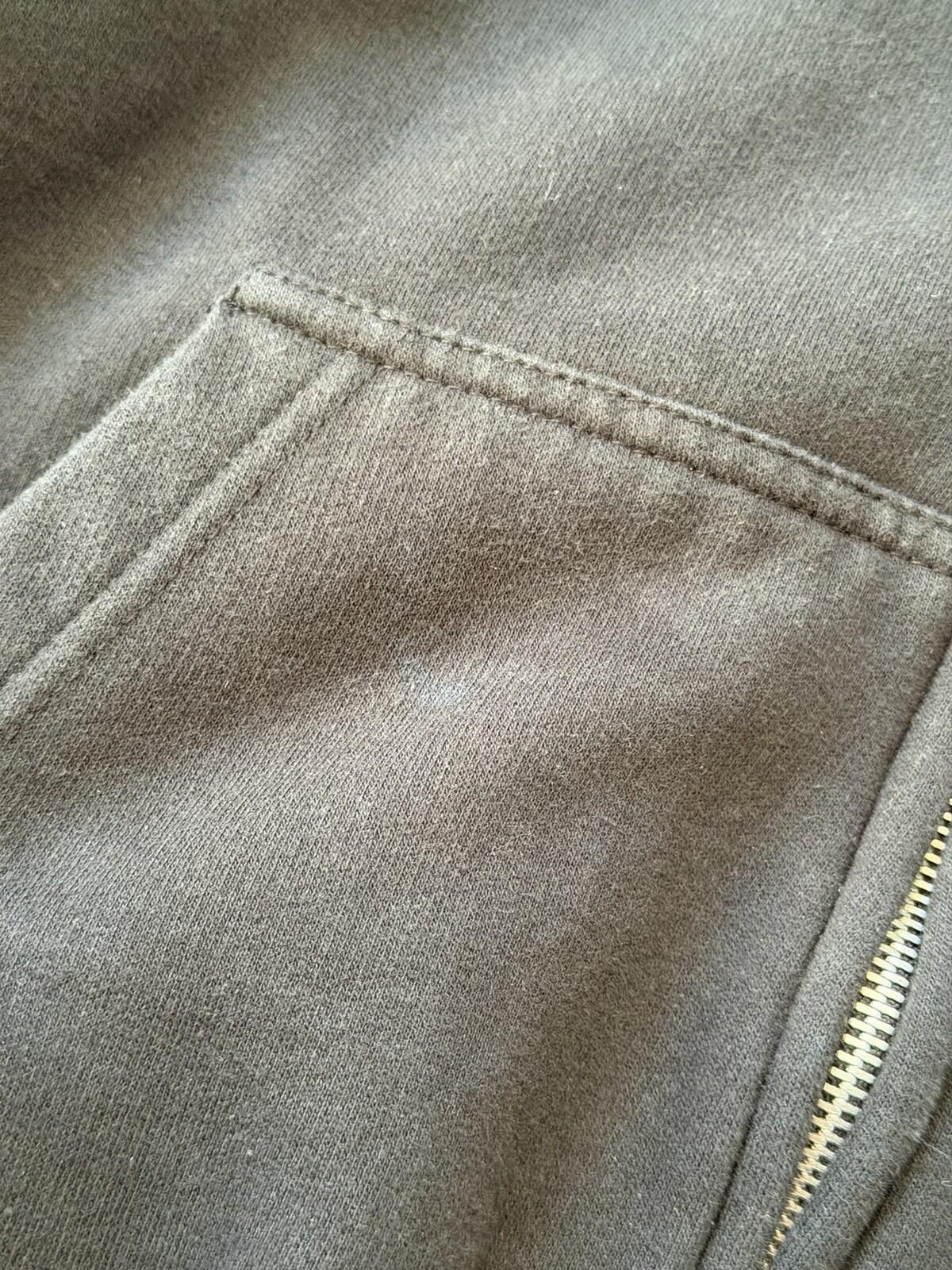 RARE Vtg TOOL Hoodie Men’s XL 2005 Metallic Reflective Block Logo Full Zip