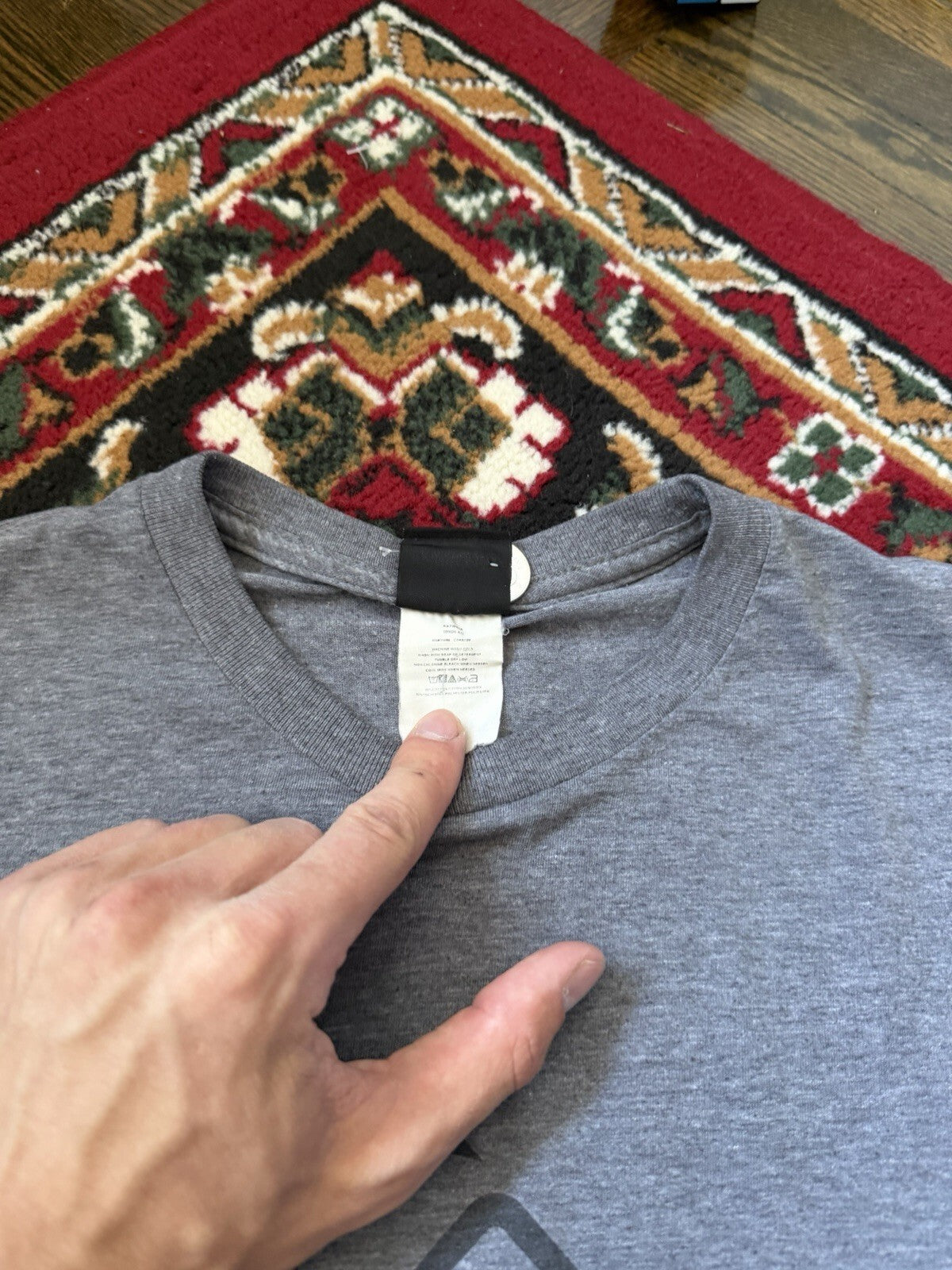 Vintage Quiksilver Shirt Mens M Gray Boardriding Company Surf Skater QSD Tee 00s