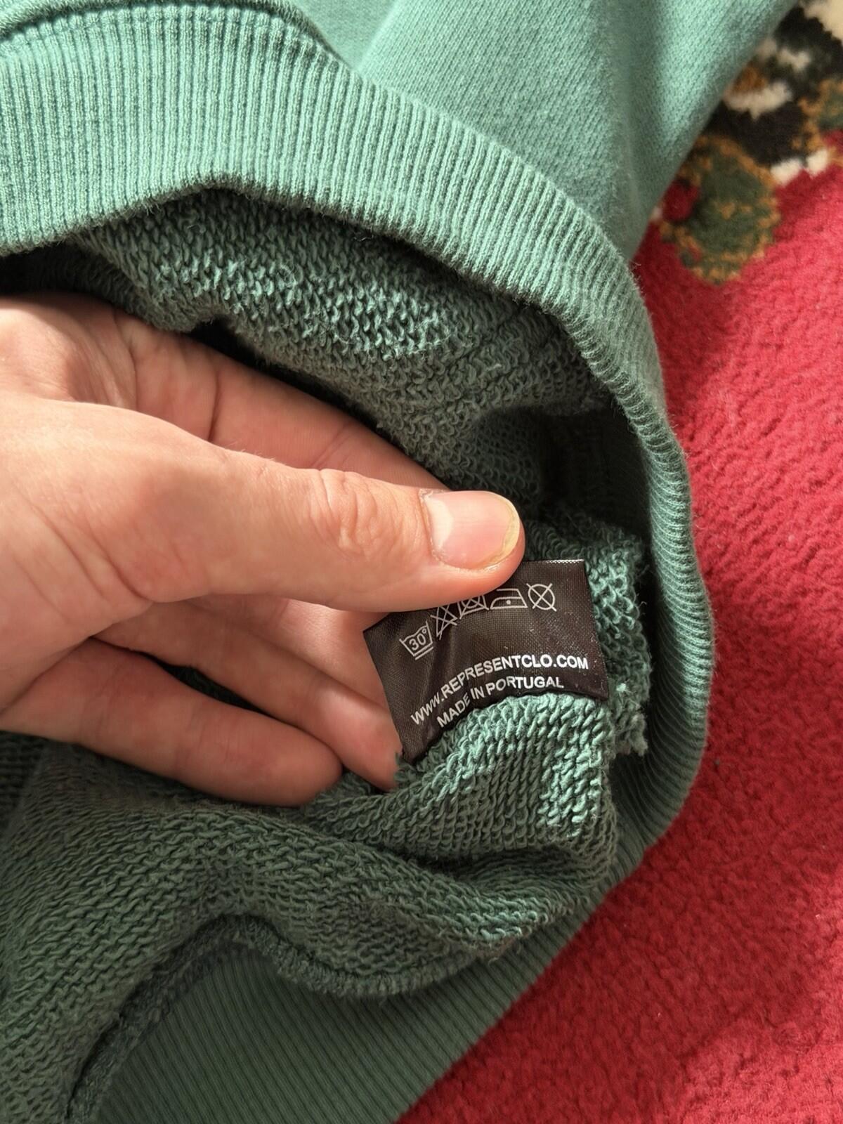 Represent Blanks Owners' Club Green Hoodie Size XL