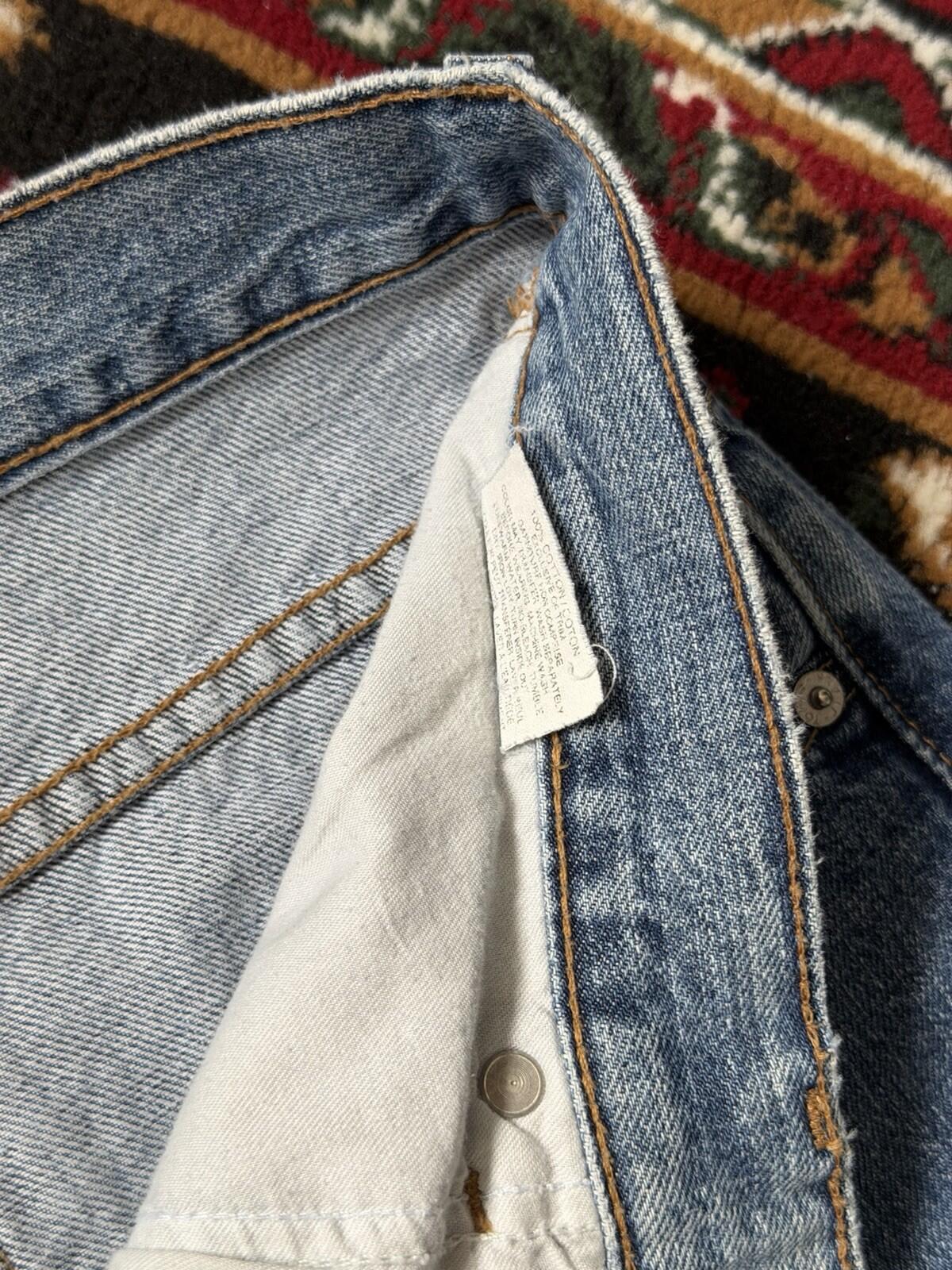 Y2K Tommy Hilfiger Stonewash Jorts Baggy Size 34 VTG 90s Denim Jean Shorts