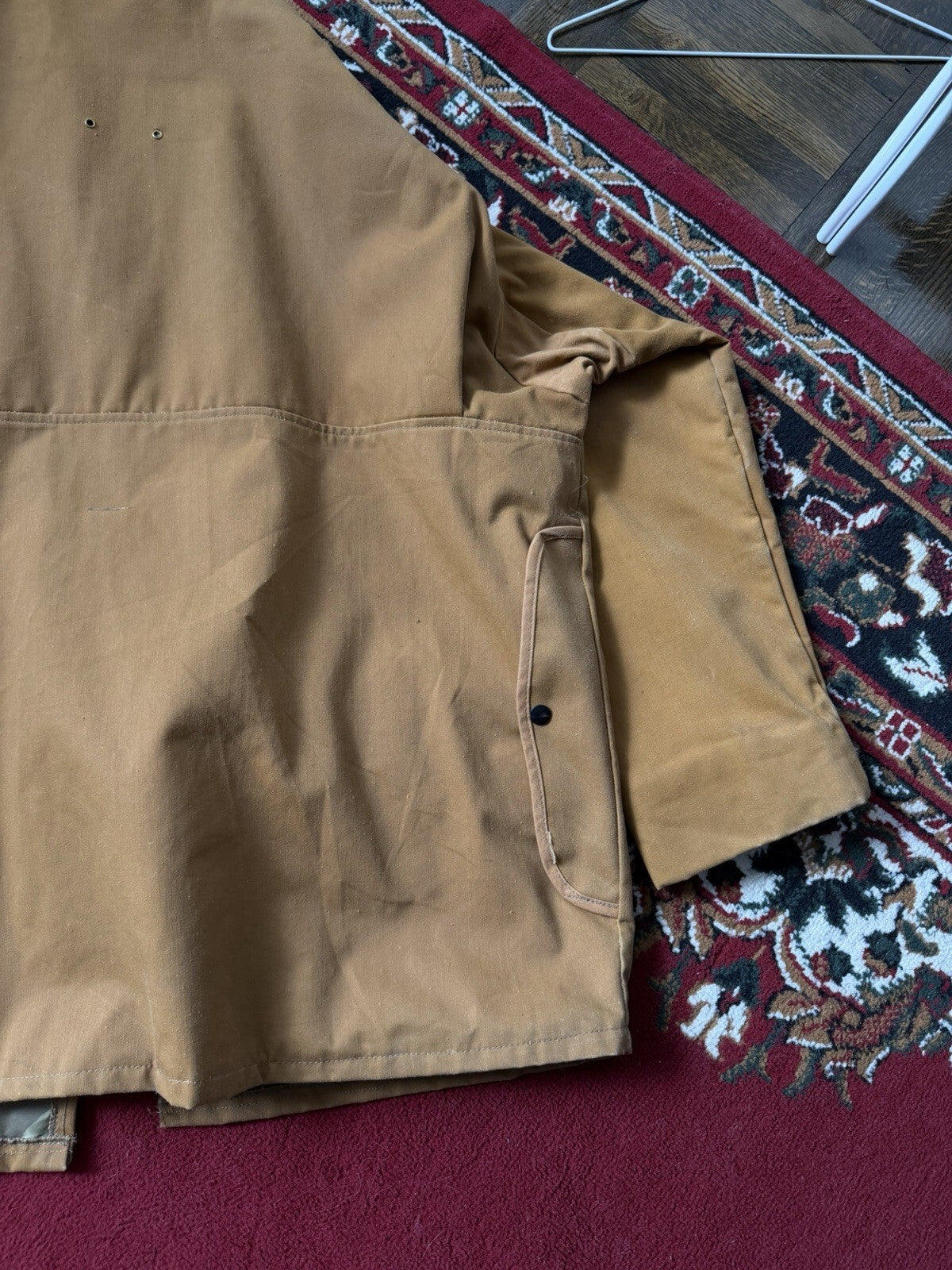Vintage Ideal 1977 Fishing Jacket Outdoor Hunting Large Made In USA 70s 80s 90s