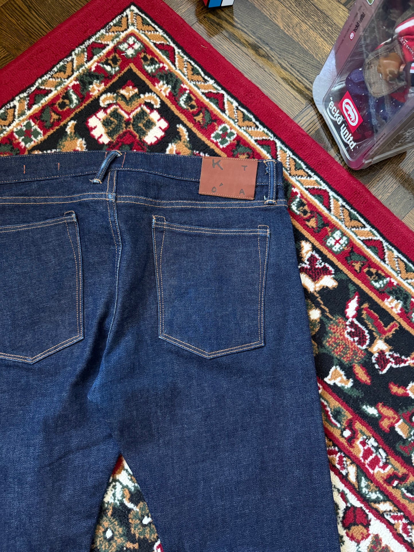 Kato By Hiroshi Kato The Needle Skinny Raw Denim Selvedge Jeans