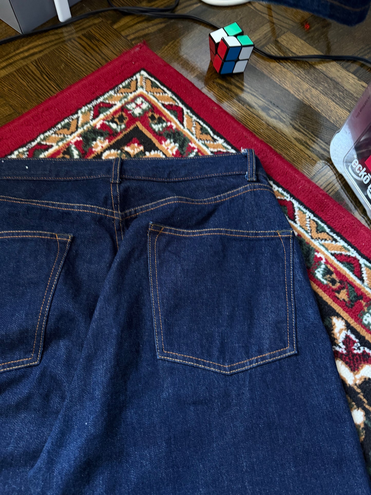Imogene + Willie Mens Hank Straight Selvedge Raw Denim Jeans
