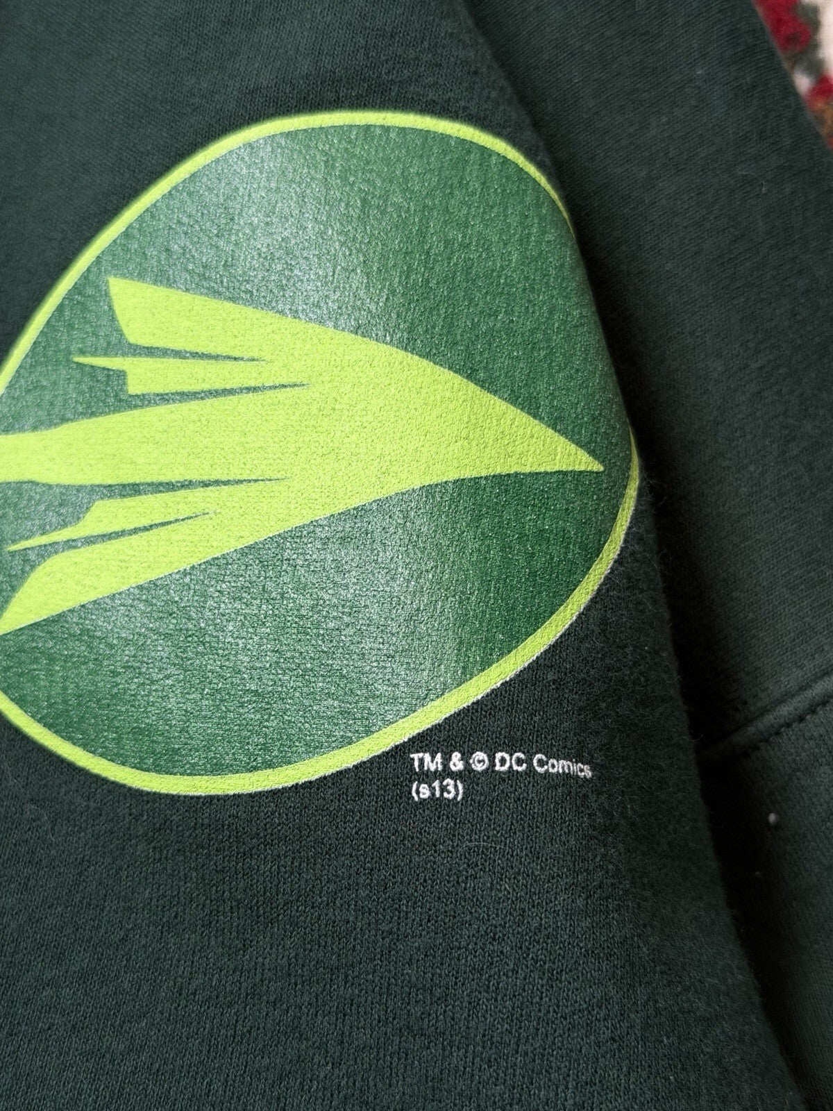 DC Comics Green Arrow Hoodie Full Zipper Vintage M (38-40)