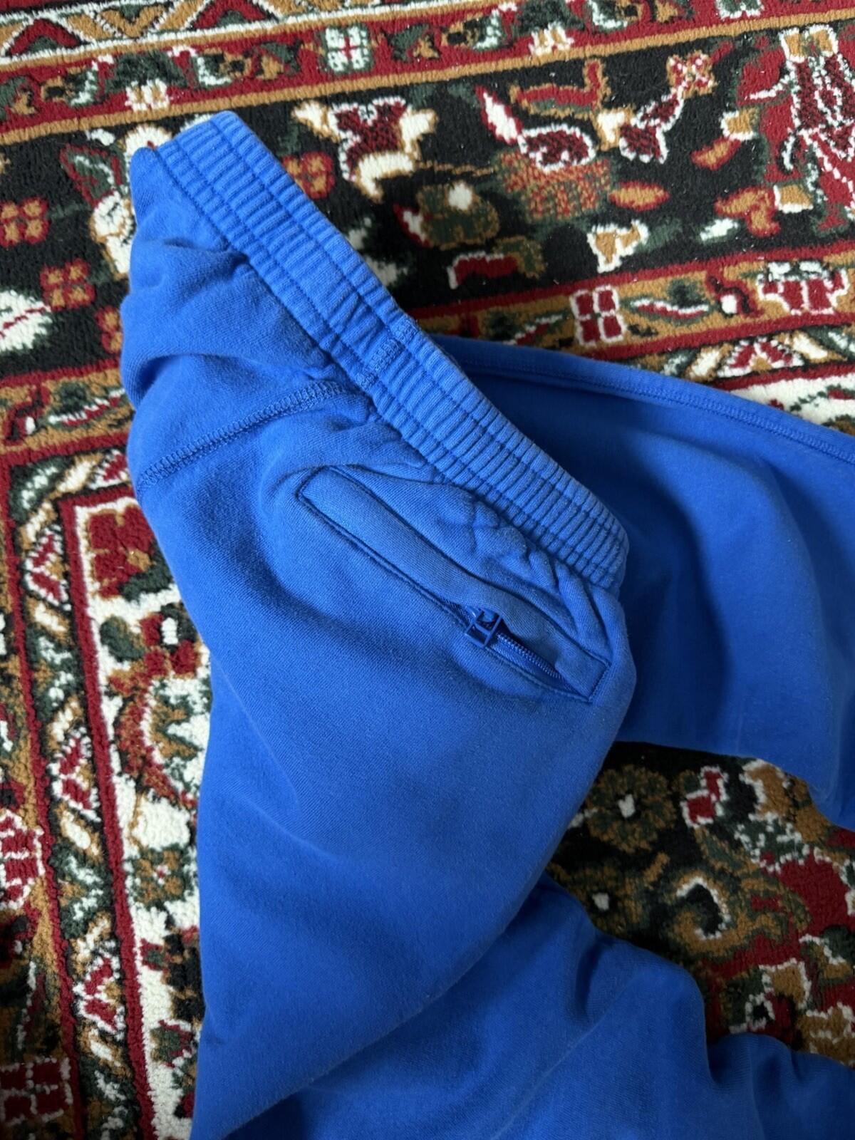 October’s Very Own Collegiate Blue Sweatpants Size S OVO Drake