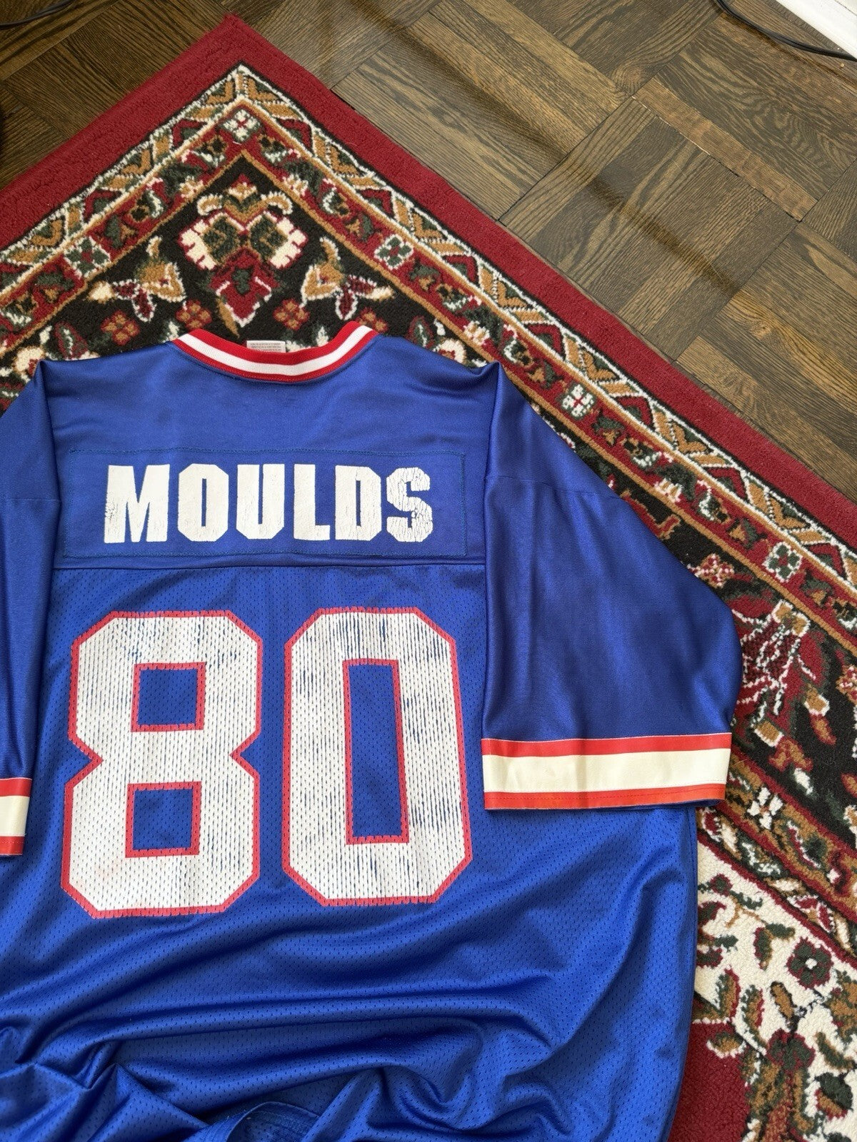 NFL Reebok Buffalo Bills Eric Moulds #80 Authentic Team Replica Jersey Men's L