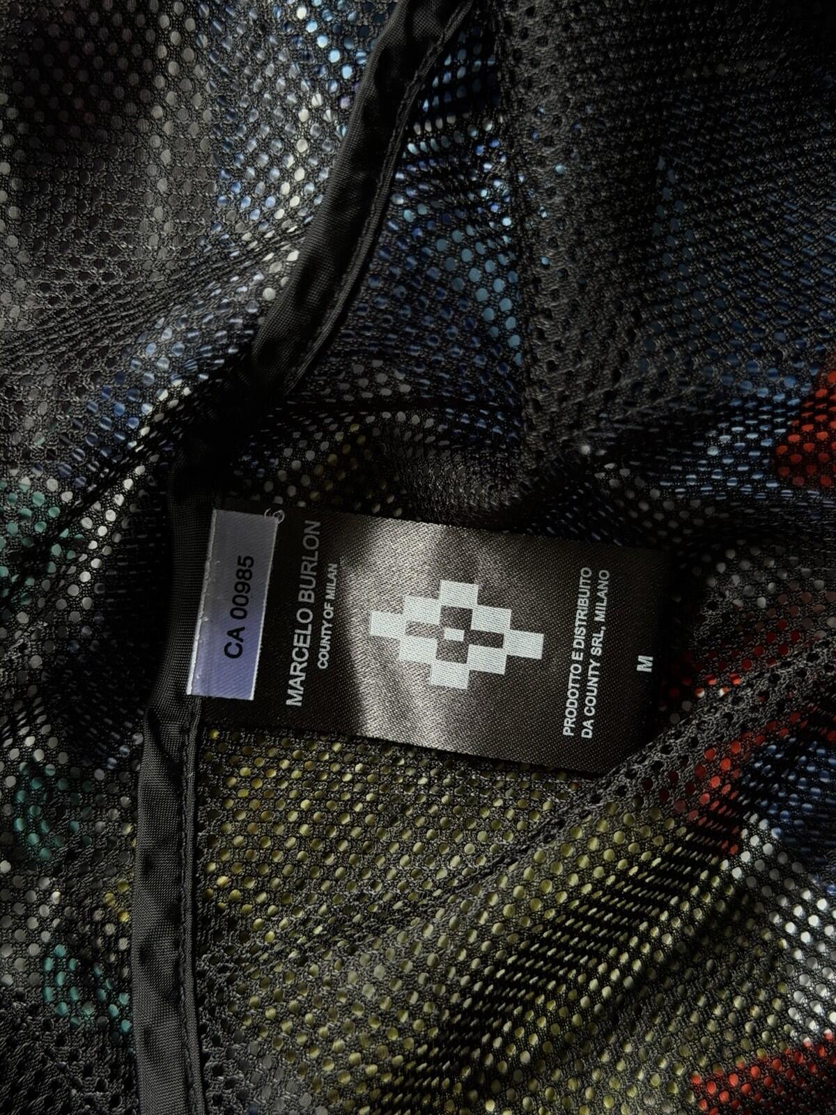 Marcelo Burlon County Of Milan AOP Windbreaker Jacket Size M