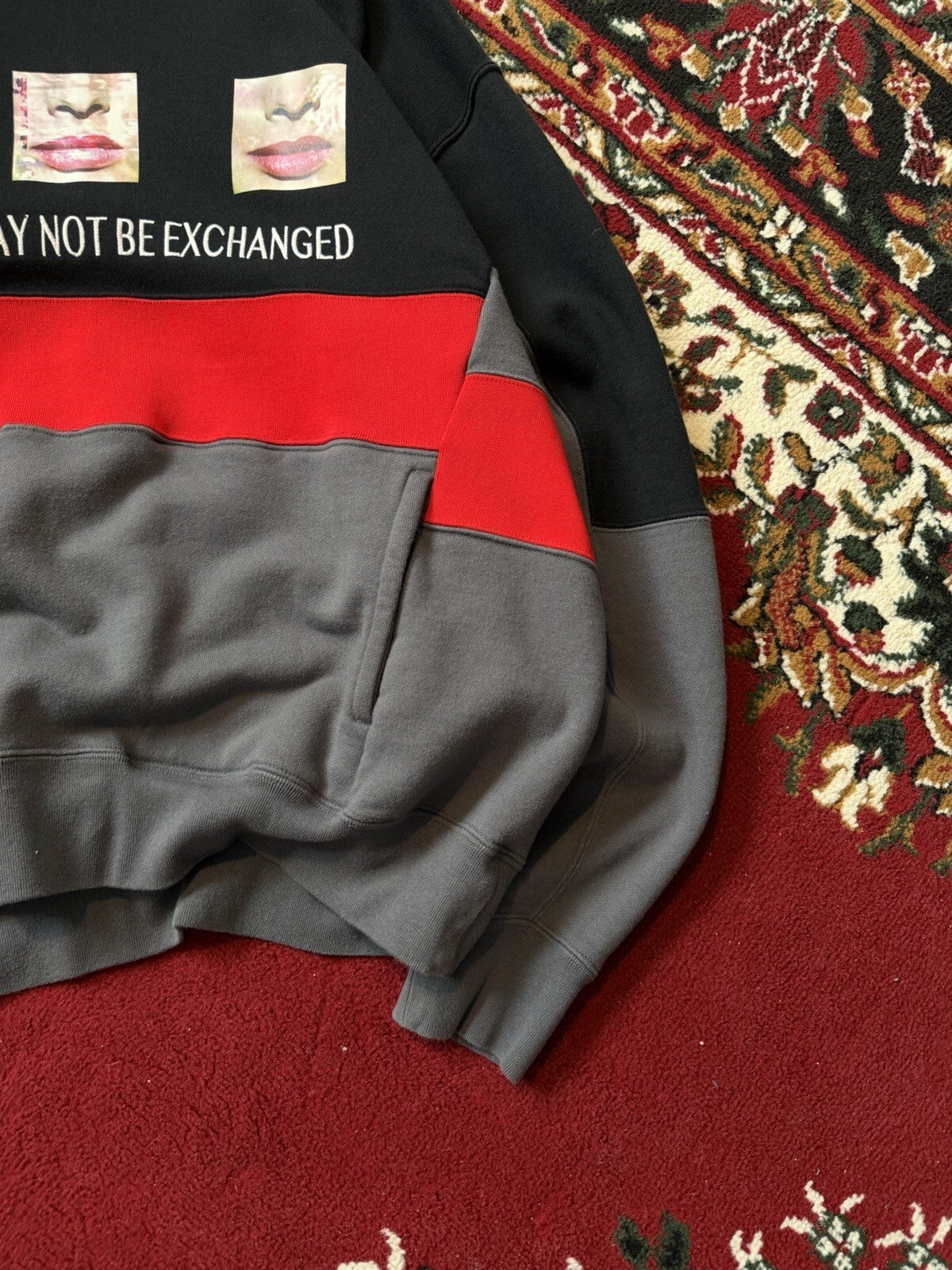 Cav Empt Policy "Articles May Not Be Exchanged" Heavy Hoodie - Size XL