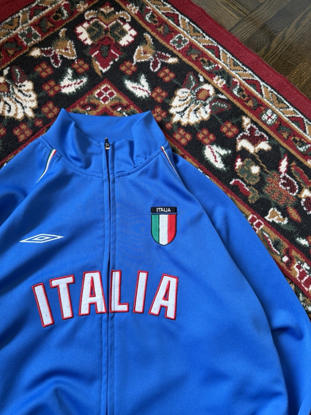Vintage Umbro Italy 2006 World Champion Zip Up Track Jacket Italia