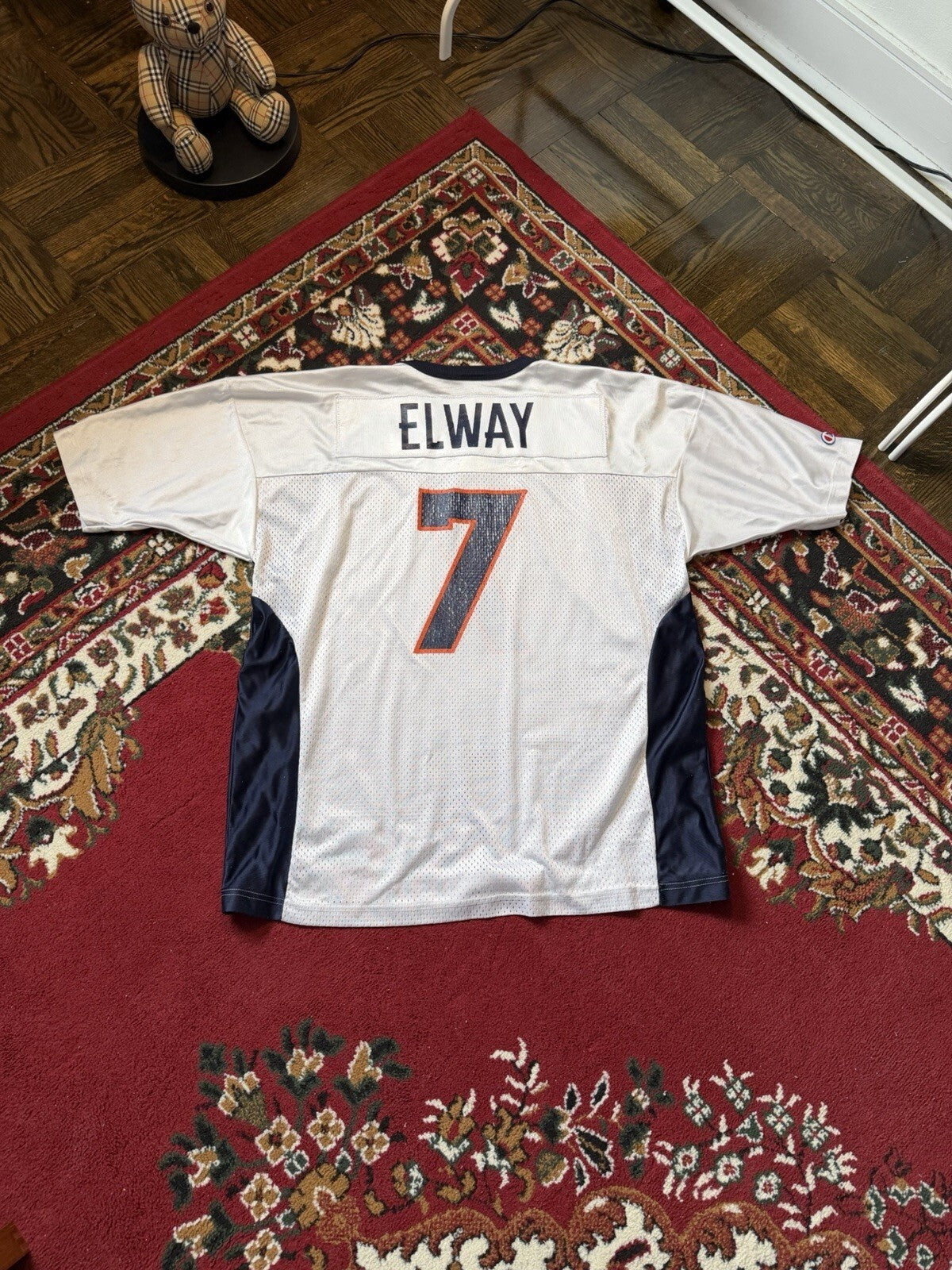 Vintage CHAMPION John Elway #7 Denver Broncos NFL Football Jersey 48 Vtg 90’s