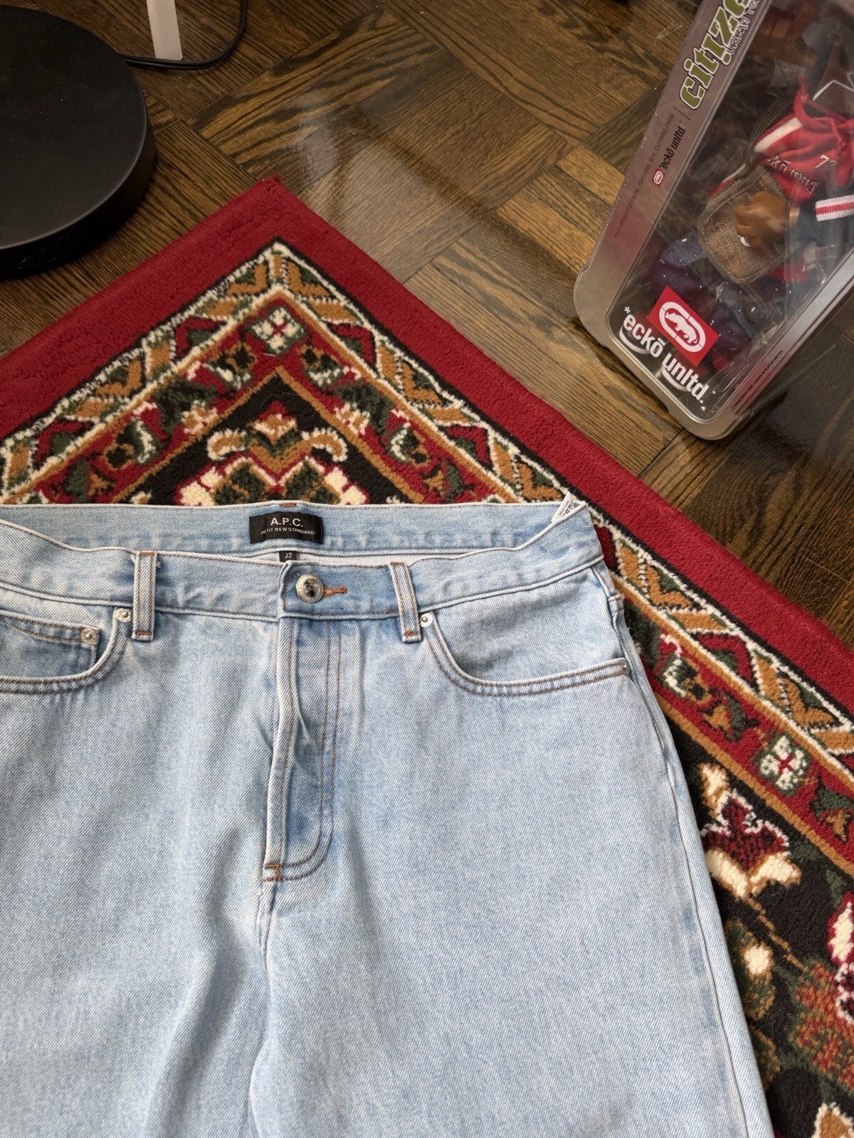 APC Petit New Standart Washed Blue Jeans Size 32 A.P.C Rue Madame Paris