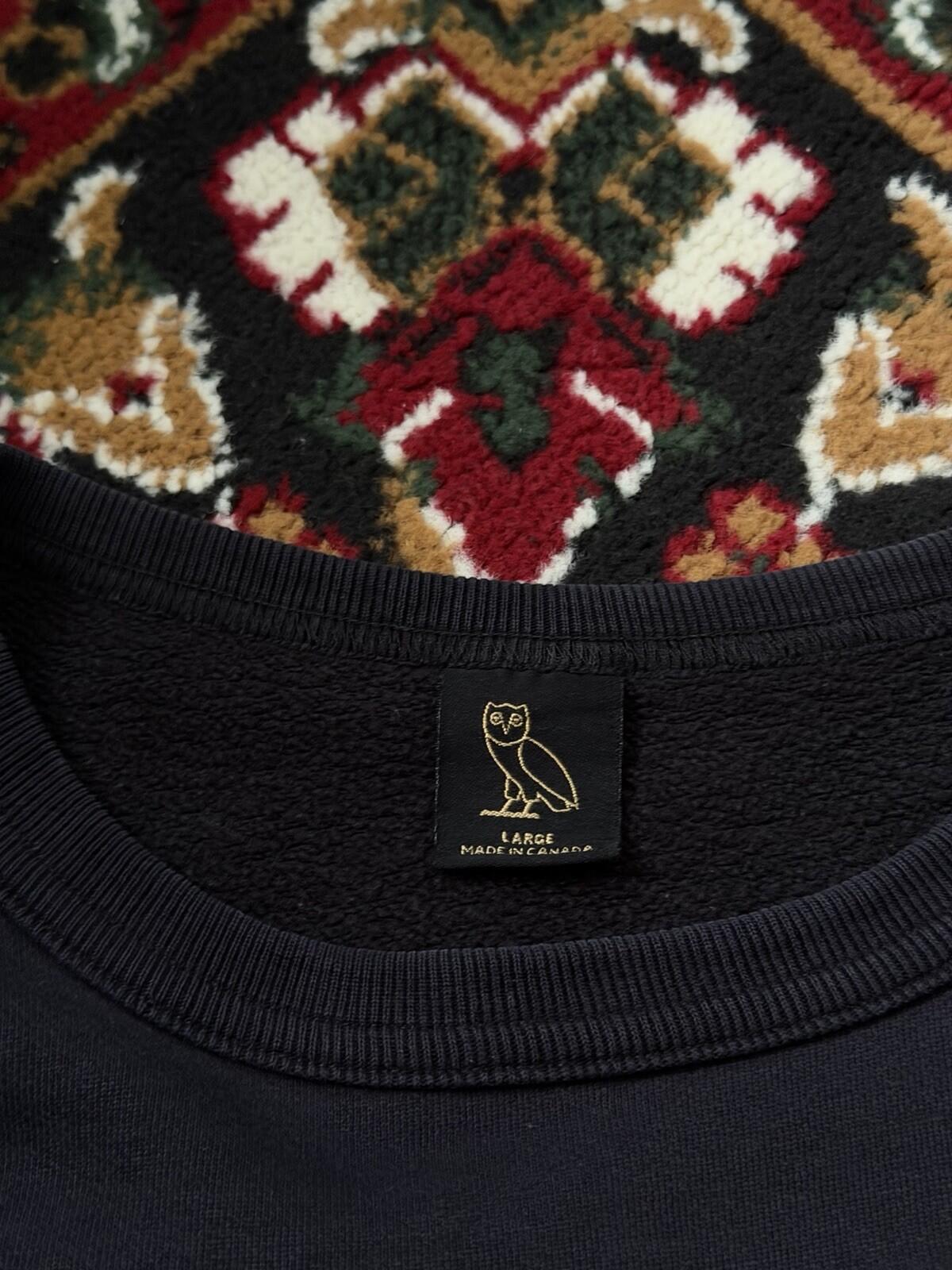 Octobers Very Own OG Solid Gold Owl Sweatshirt Drake OVO Size L