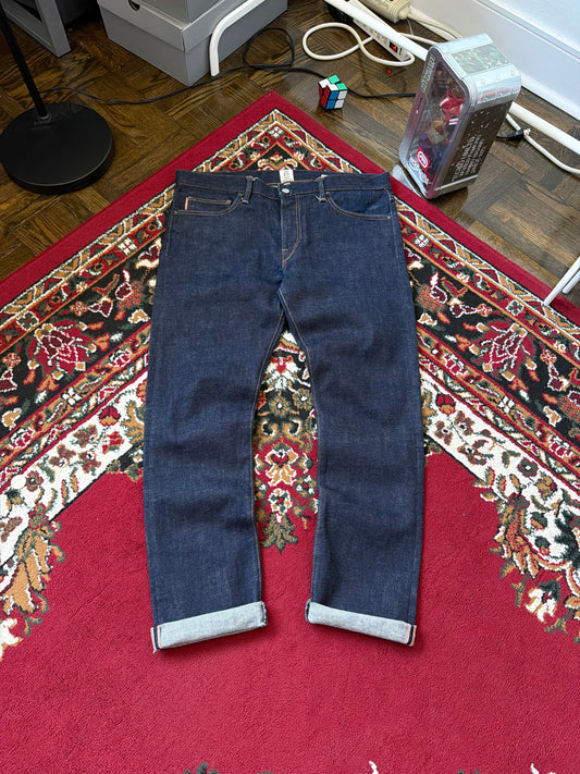 Kato By Hiroshi Kato The Needle Skinny Raw Denim Selvedge Jeans