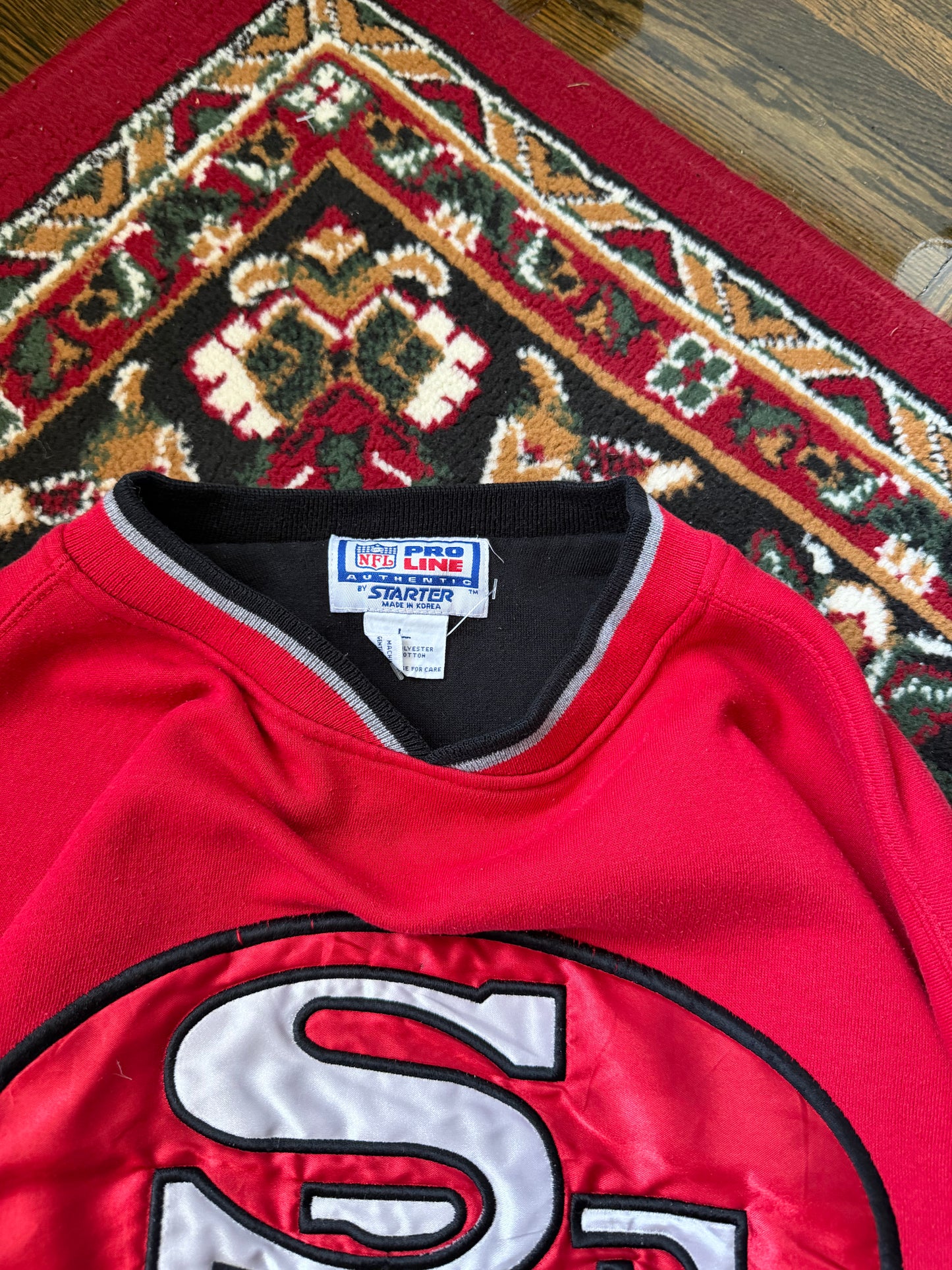 San Francisco 49ers Vintage Starter Pro Line Sweatshirt