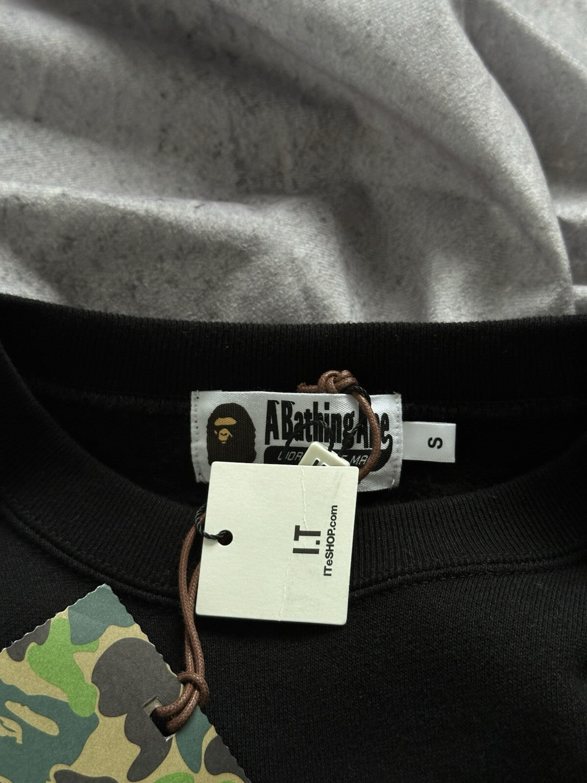 Bape x Kid Cudi Crewneck Cudi Sta Small Authentic Vintage Black