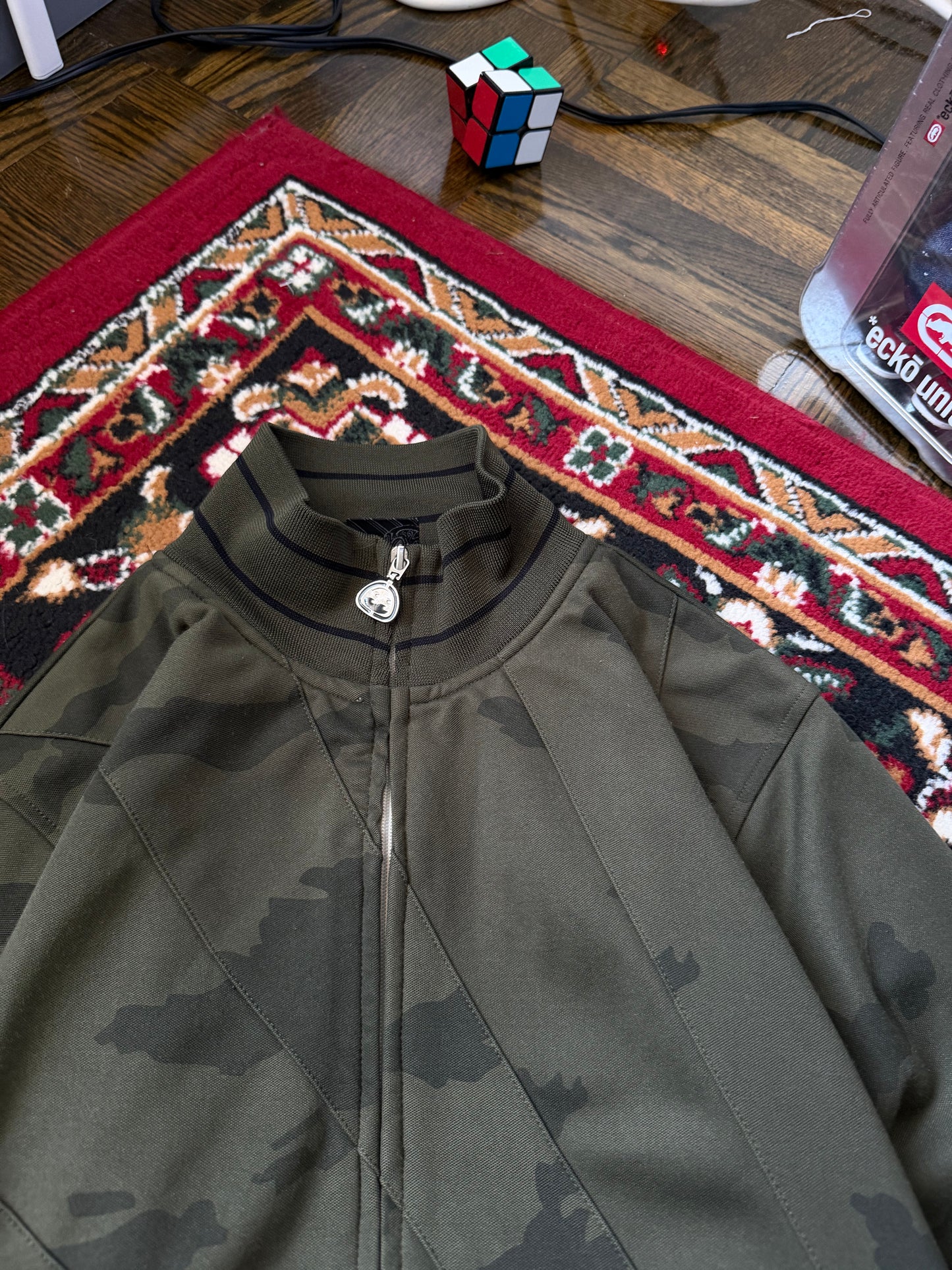 Vintage Billabong Green Track Zip Up Jacket / Sweater