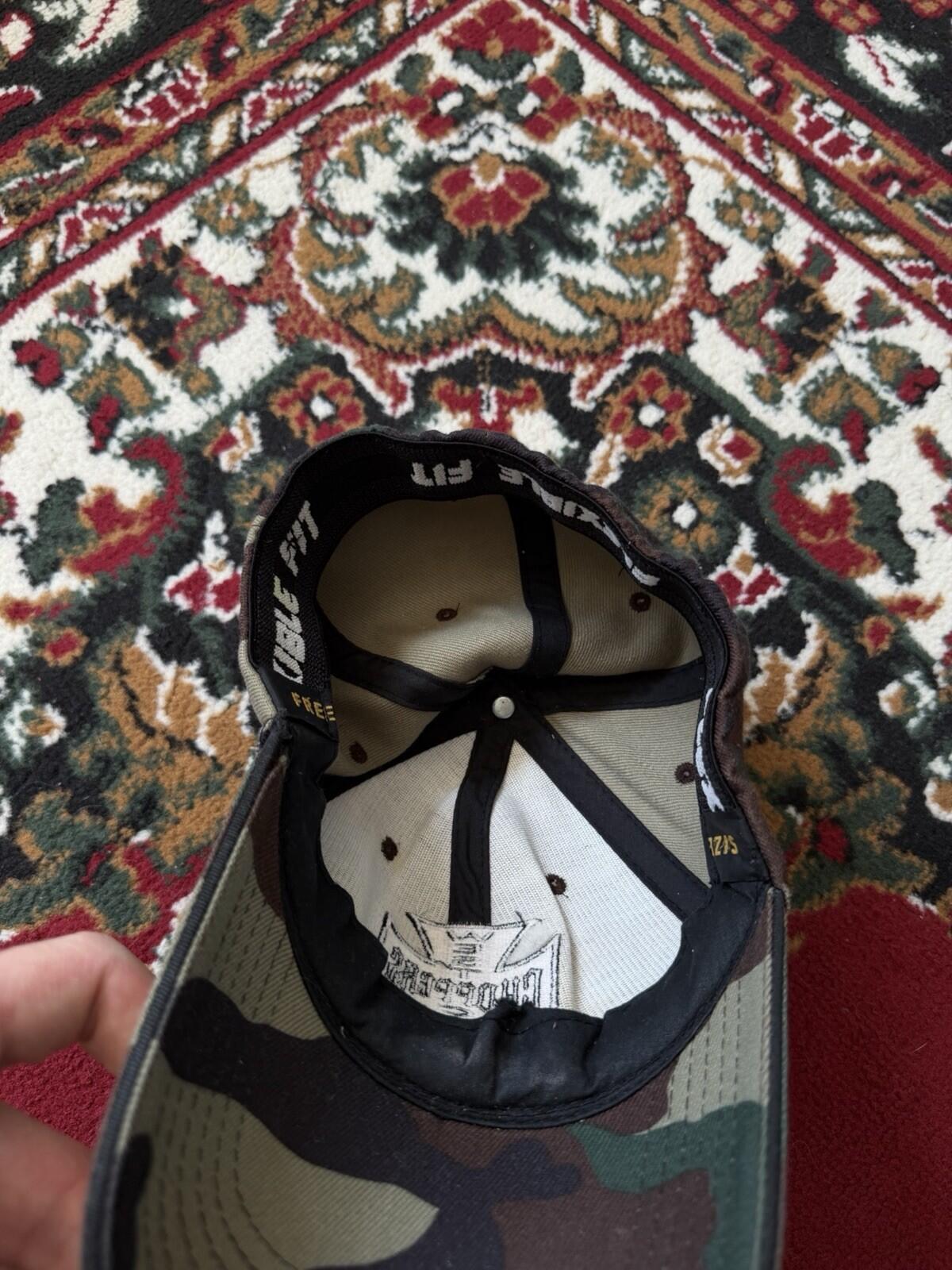 Y2K West Coast Choppers Vintage Camo Cap Hat Size OS