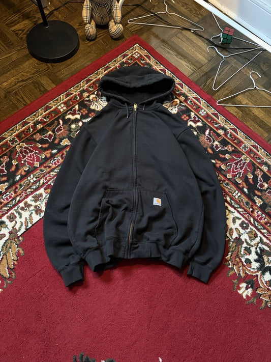 Vintage Carhartt Loose Fit Full Zip Hoodie Size L Mens 00s