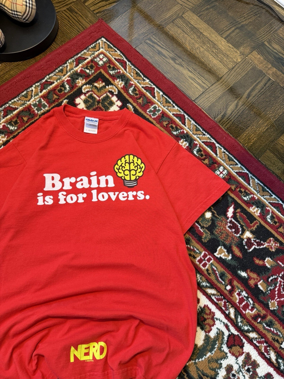 Vintage N.E.R.D.  Brain Is For Lovers Concert T-Shirt Nigo Pharell Williams 08s