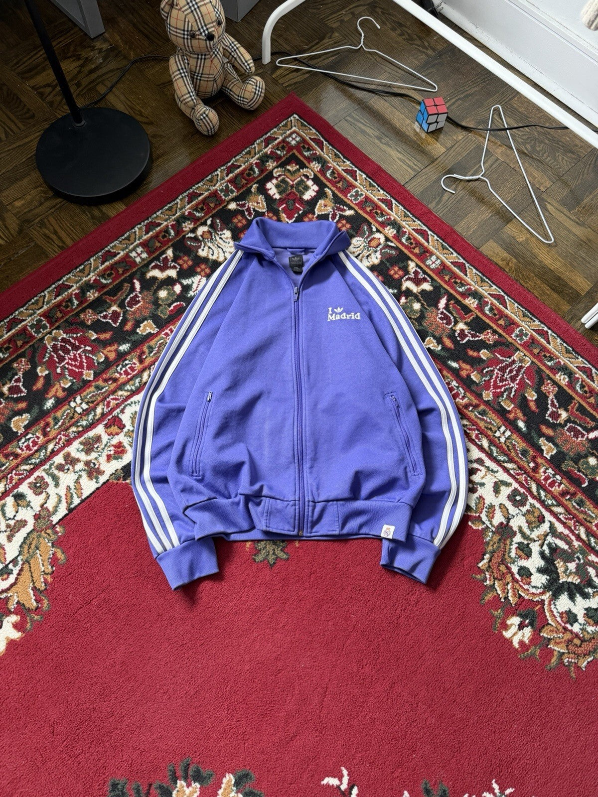 Adidas Real Madrid Jersey Track Jacket Men M Collaboration Limited Edition Rare