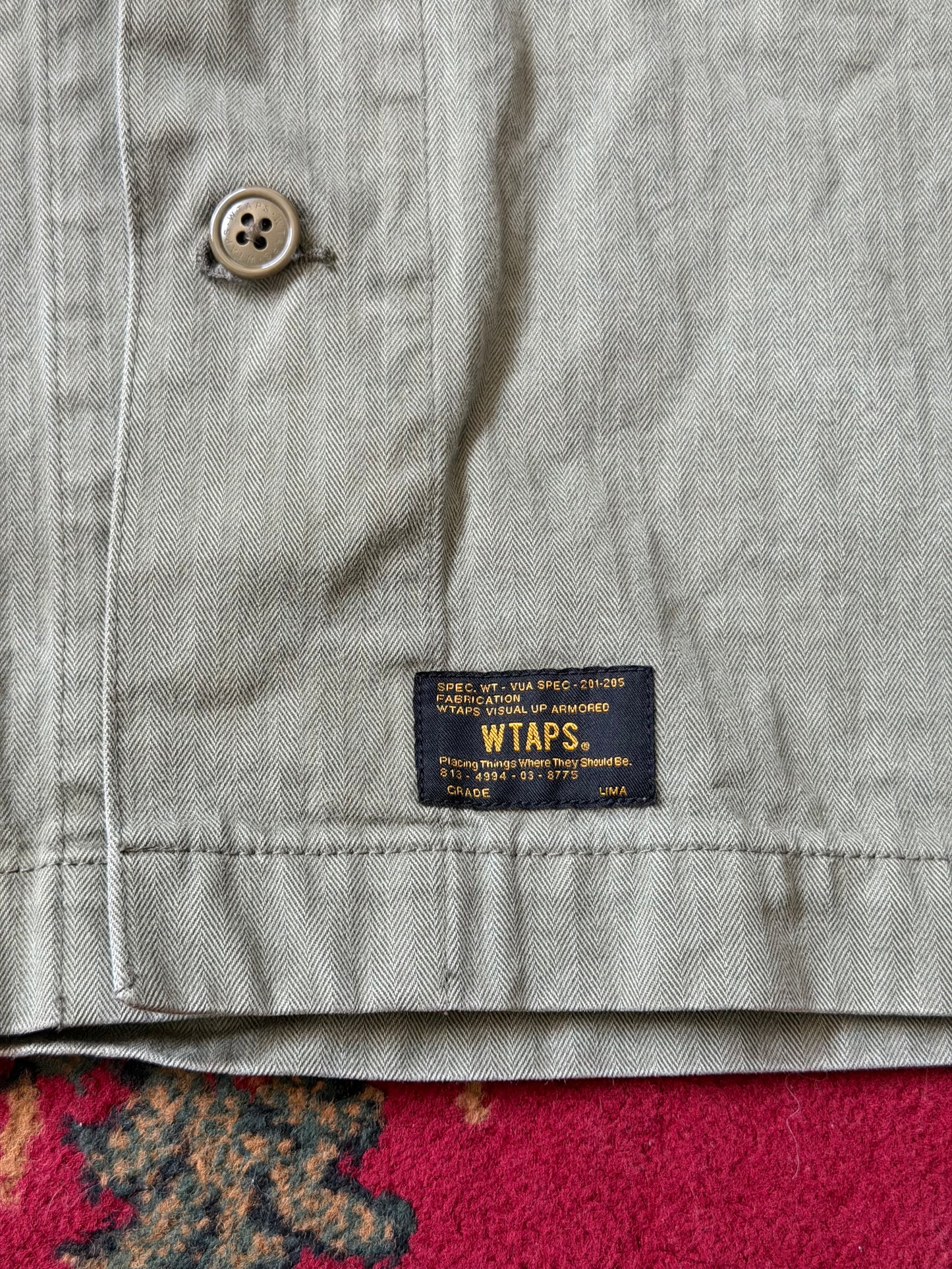 Wtaps Buds Lima Green Fiel Jacket Made in Japan