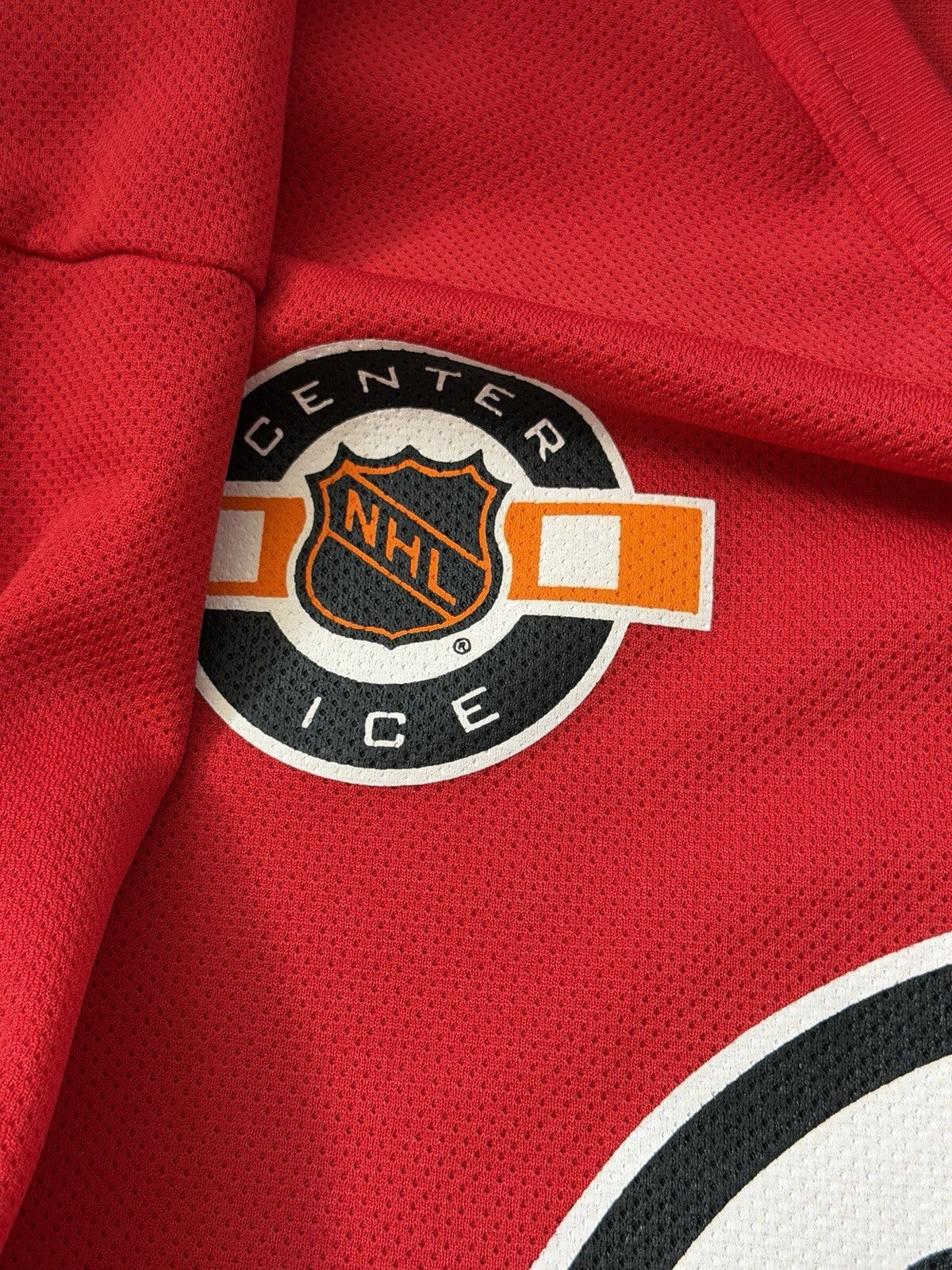 New Jersey Devils Pro Player Red Jersey Size L NHL Hockey