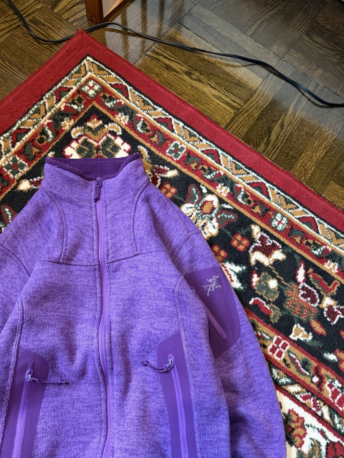 Arctery Polartec Women's Covert Fleece Cardigan Full Zip Ladies Jacket Size S