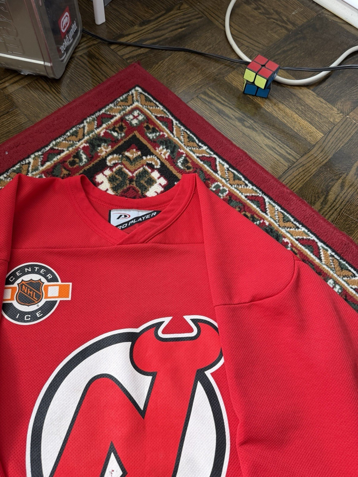 New Jersey Devils Pro Player Red Jersey Size L NHL Hockey
