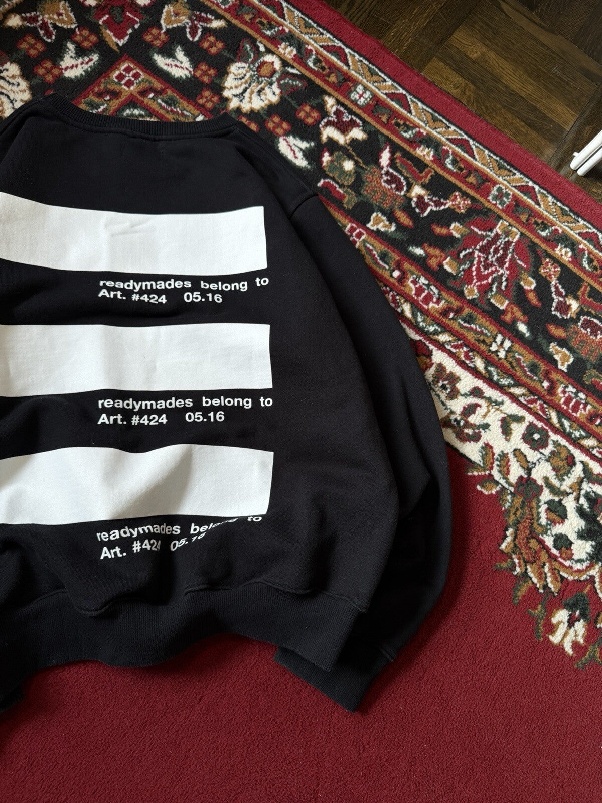 424 Armes Readymades Belong To Sweatshirt Crewneck Size Large