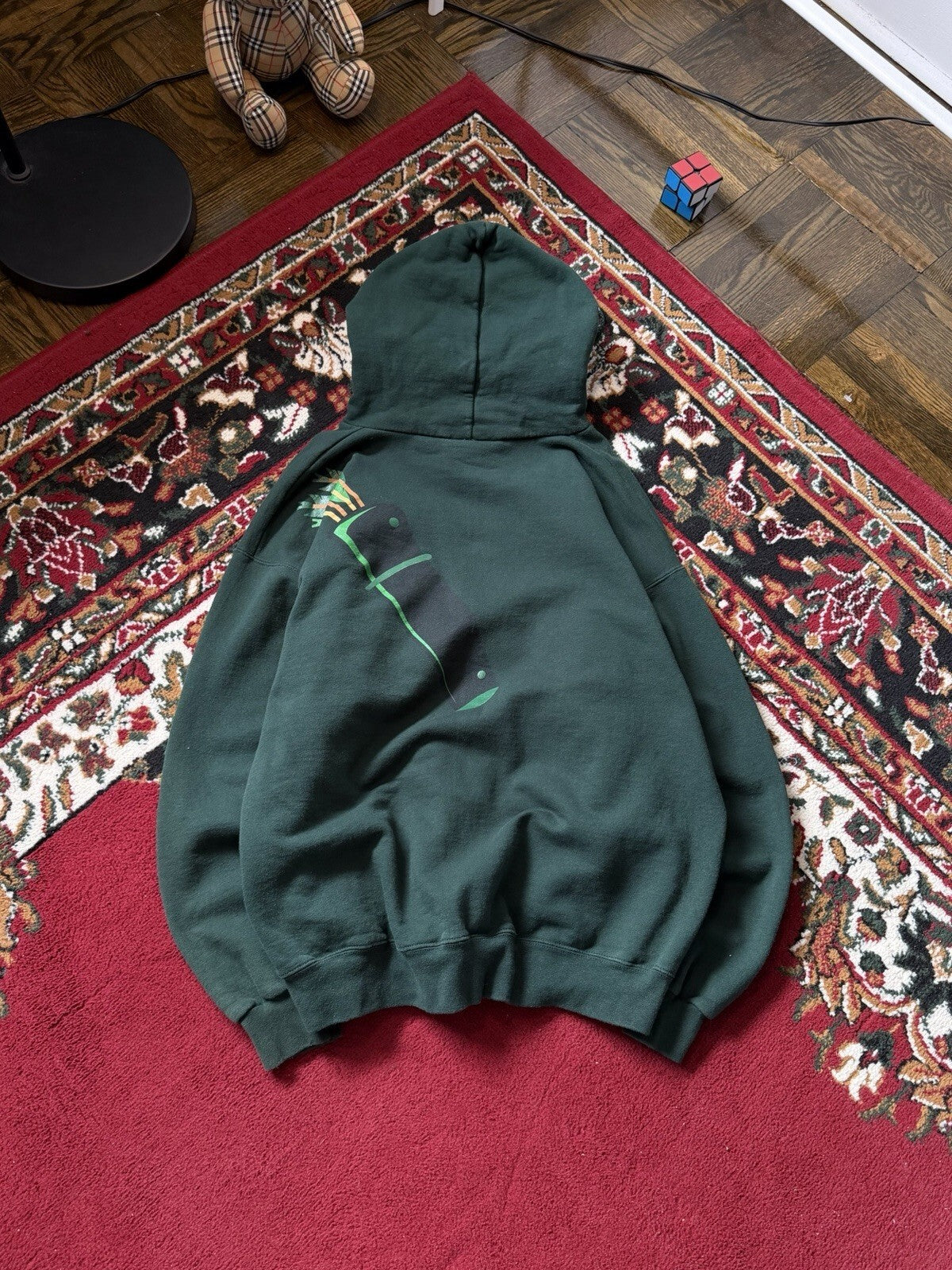 DC Comics Green Arrow Hoodie Full Zipper Vintage M (38-40)