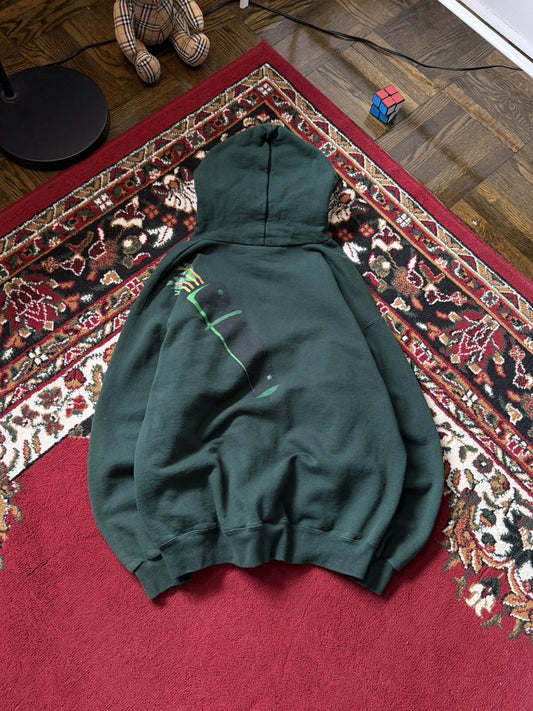 DC Comics Green Arrow Hoodie Full Zipper Vintage M (38-40)