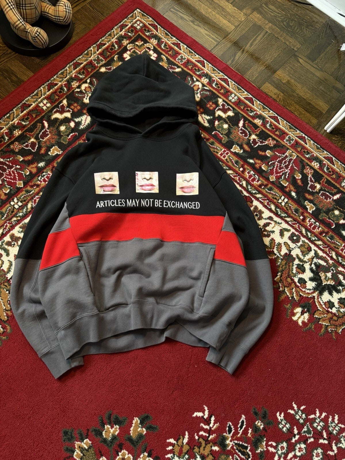 Cav Empt Policy "Articles May Not Be Exchanged" Heavy Hoodie - Size XL