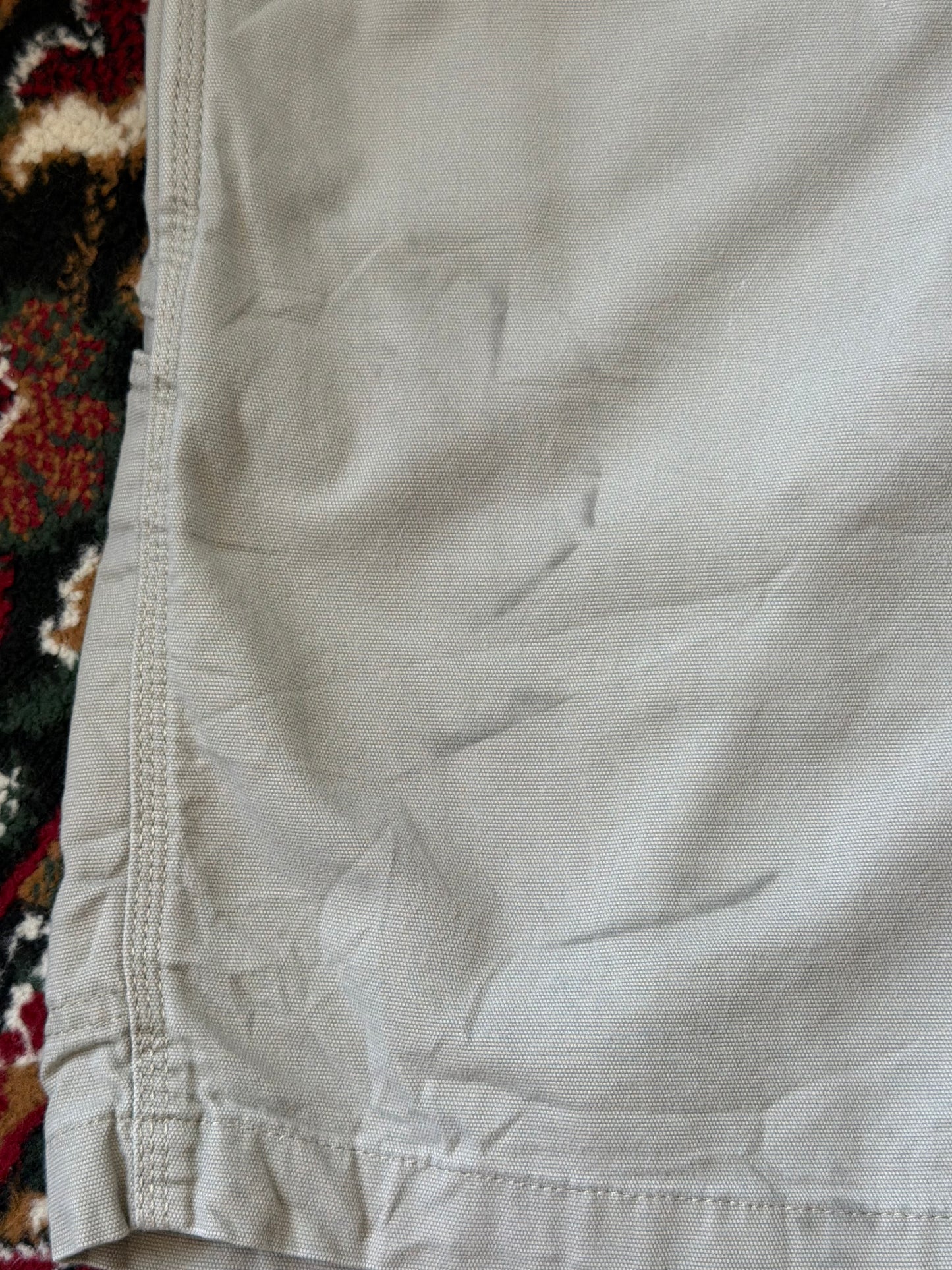 Carhartt Canvas Relaxed Fit Distressed Shorts