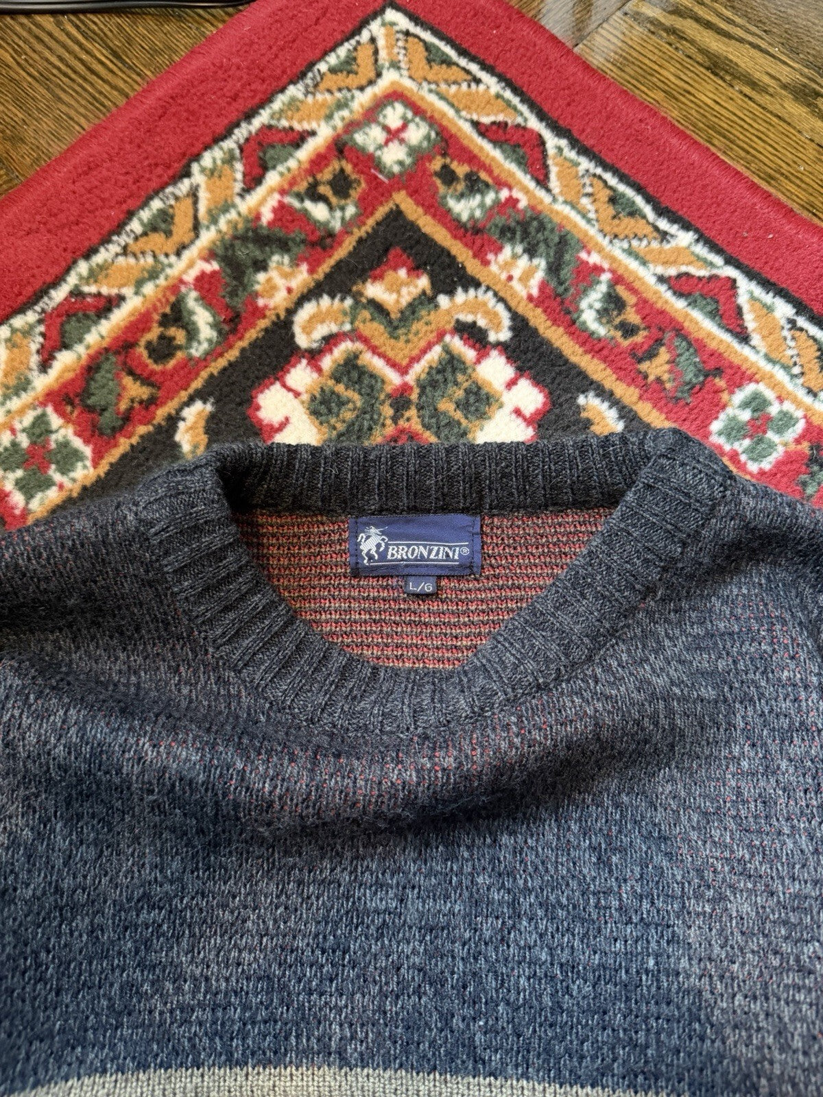 90s Vintage Bronzini Hunting "The essence of life - reach for the sky" Sweater