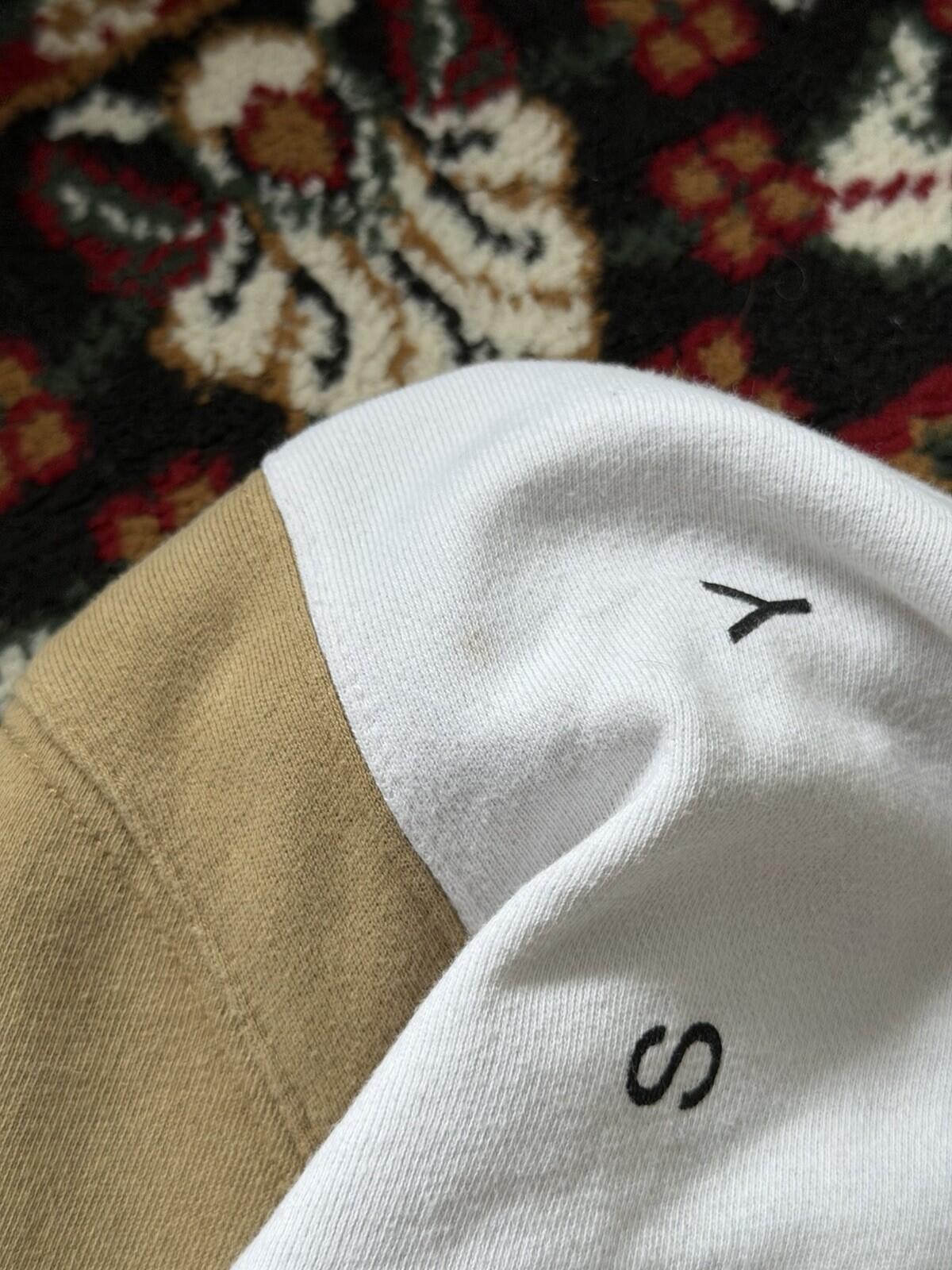 Stussy Paneled Crewneck Sweatshirt Size S Mens Pullover