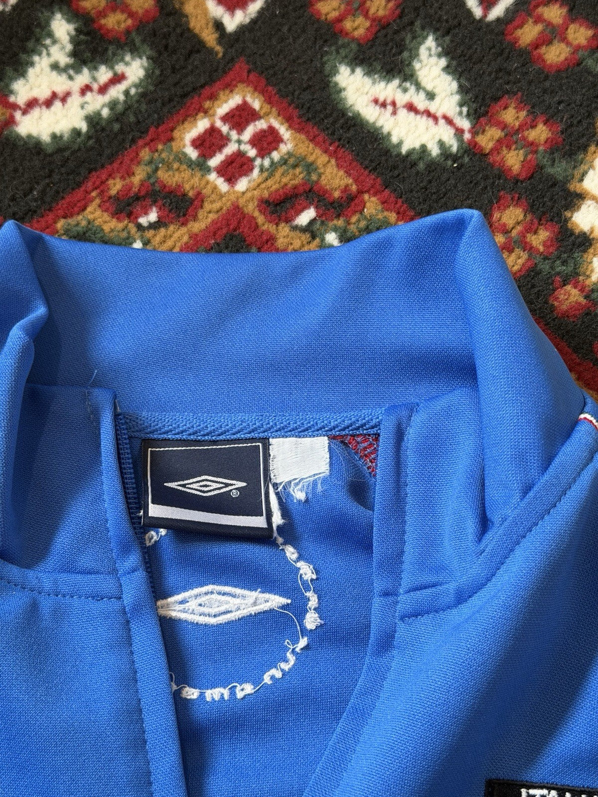 Vintage Umbro Italy 2006 World Champion Zip Up Track Jacket Italia