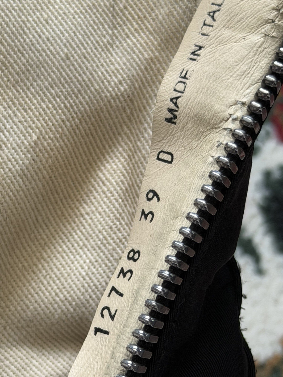 Rick Owens DRKSHDW Canvas Ramones High-Top Sneakers Size 39EU 6.5US