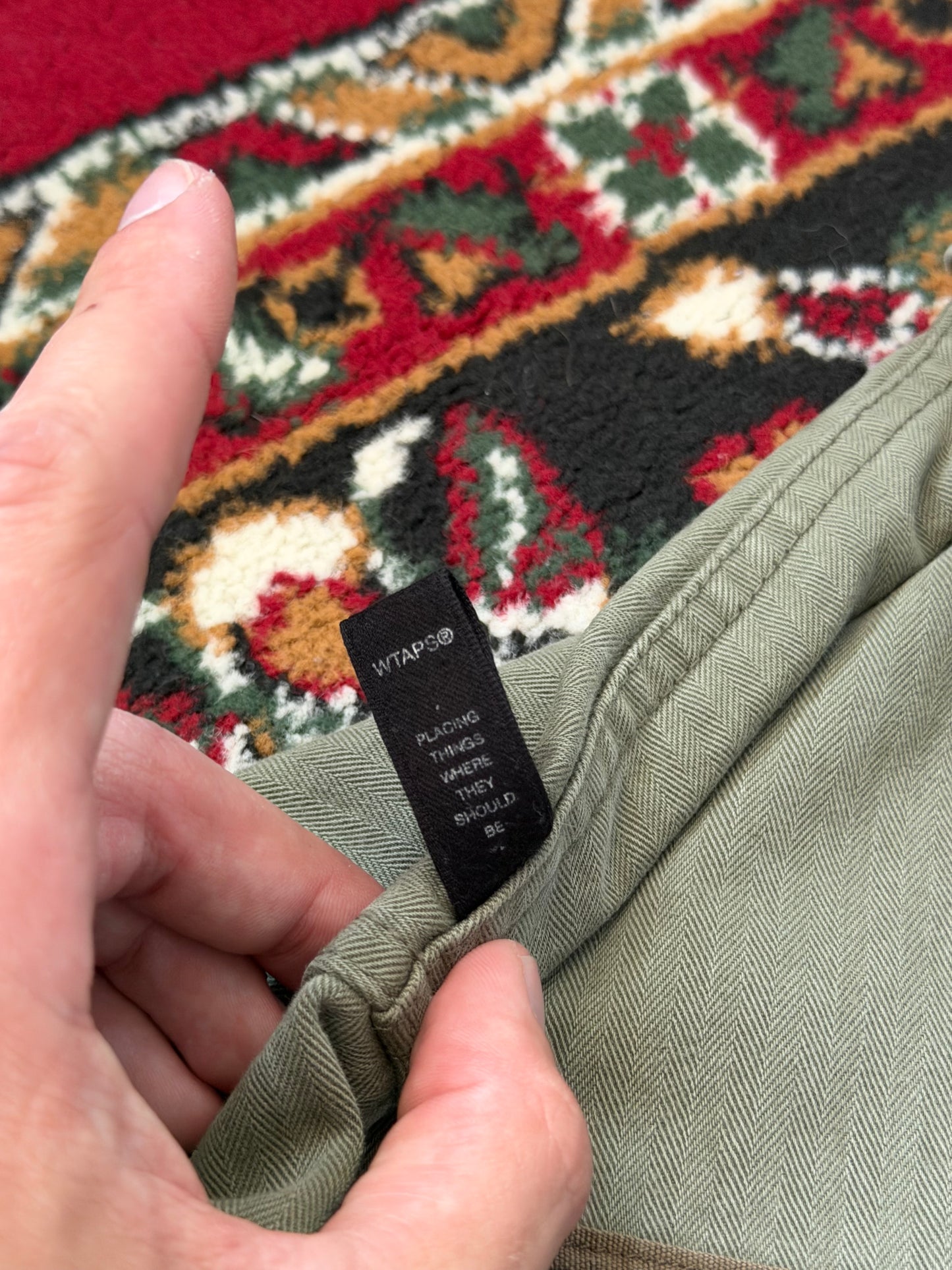 Wtaps Buds Lima Green Fiel Jacket Made in Japan