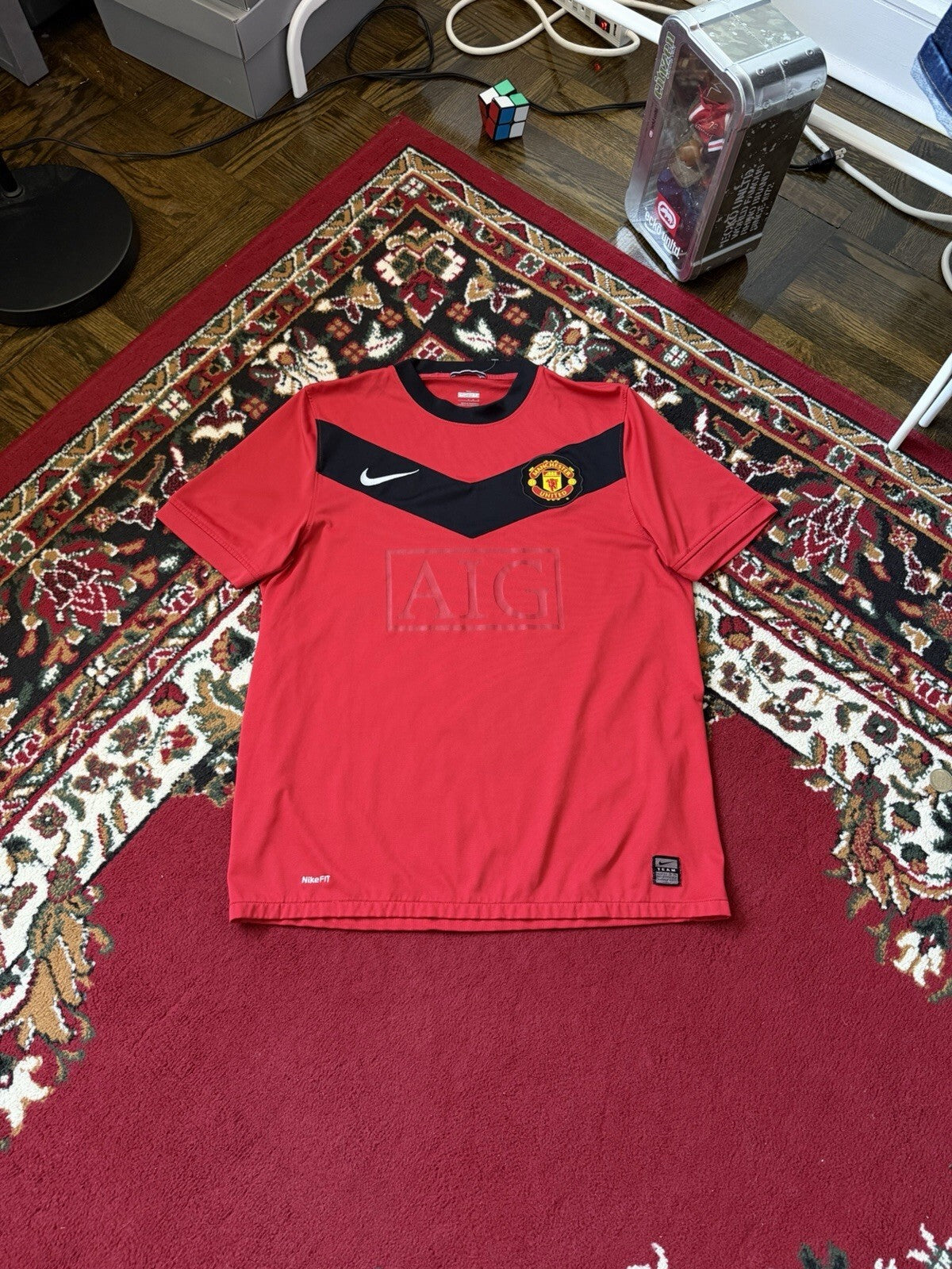 Manchester United Nike 2009/10 Home Football Shirt Soccer Jersey