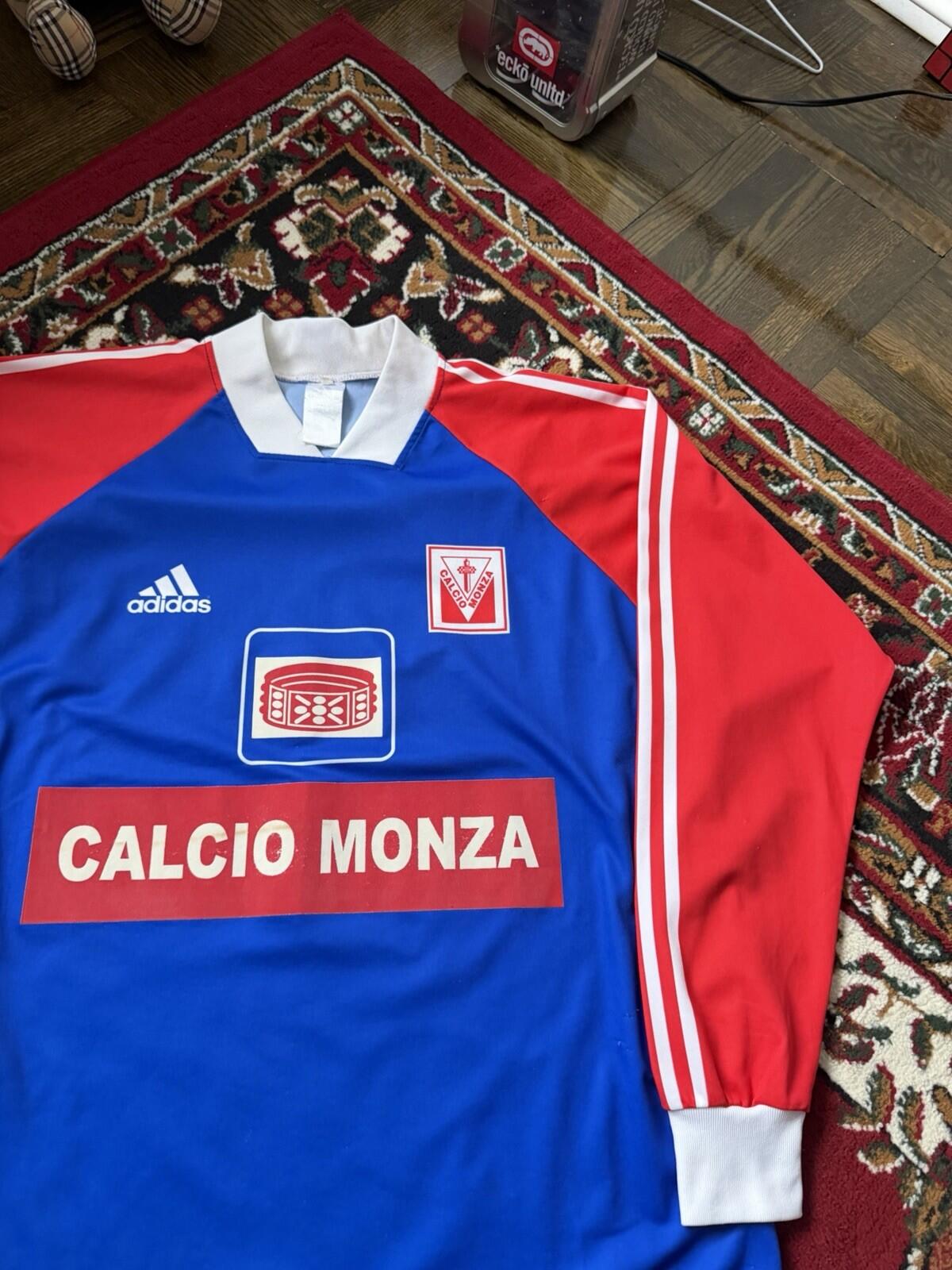 Vintage Monza Calcio Topic 1998/1999 Adidas Football Shirt Jersey Match Worn