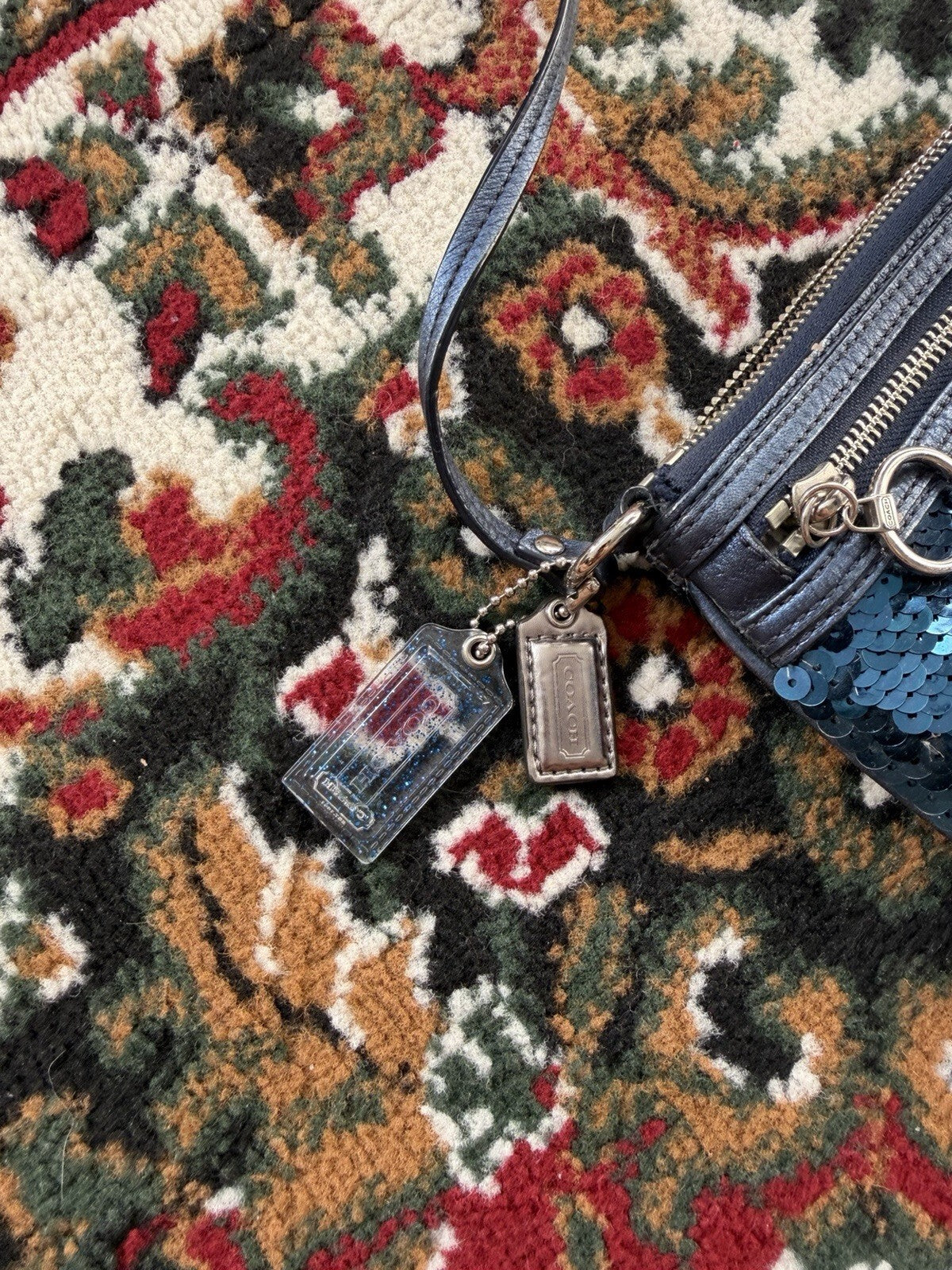 Coach Sequined Poppy Spotlight Bag