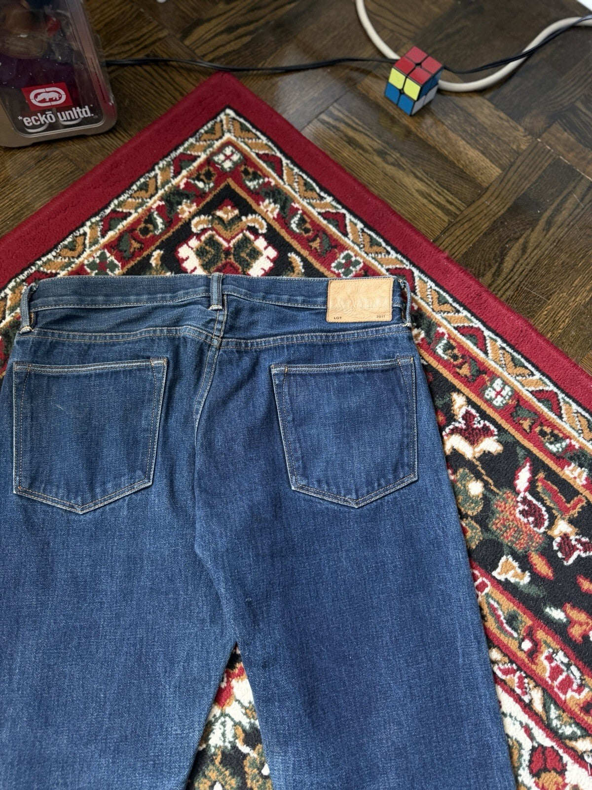 Simon Miller Jeans American Made RedLine Selvedge Denim Button Fly USA Made