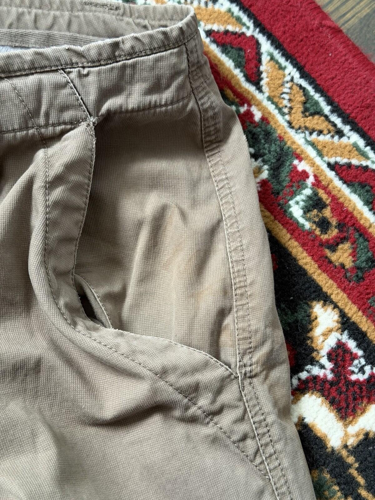 Vintage Nike Y2K Cargo Baggy Pants Olive Green Size S 00s