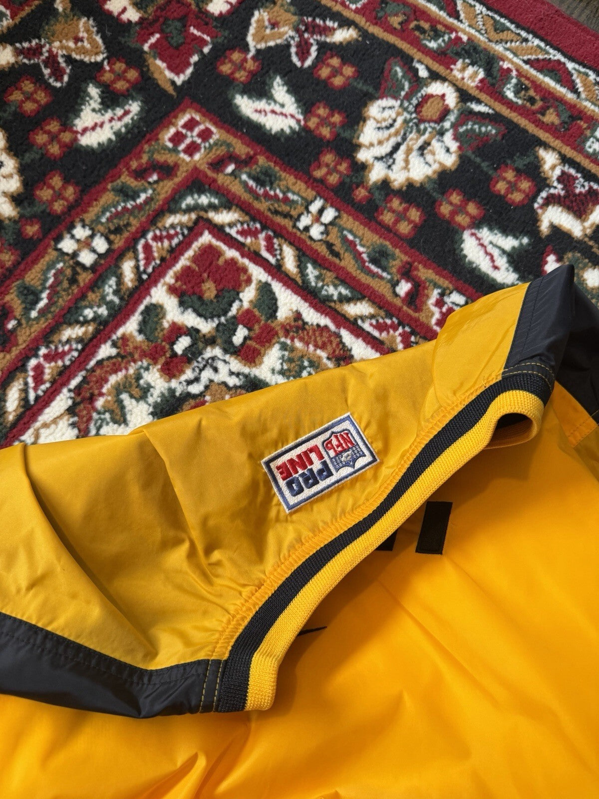 Vintage 90s Nike Steelers Reversible NFL Nylon Sweatshirt Jacket XL