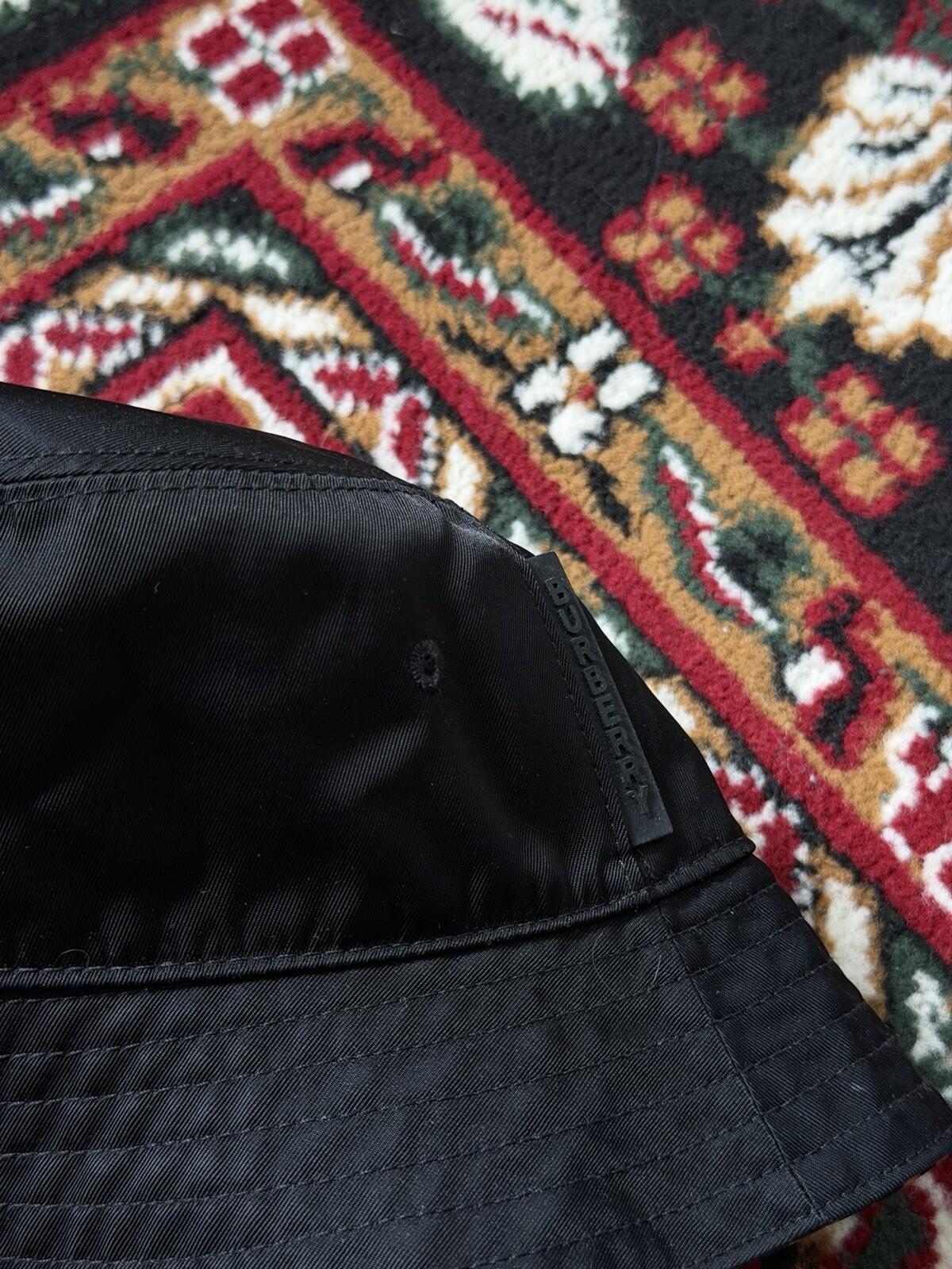 Burberry Leopard Pattern Bucket Hat Brown Black Polyamide