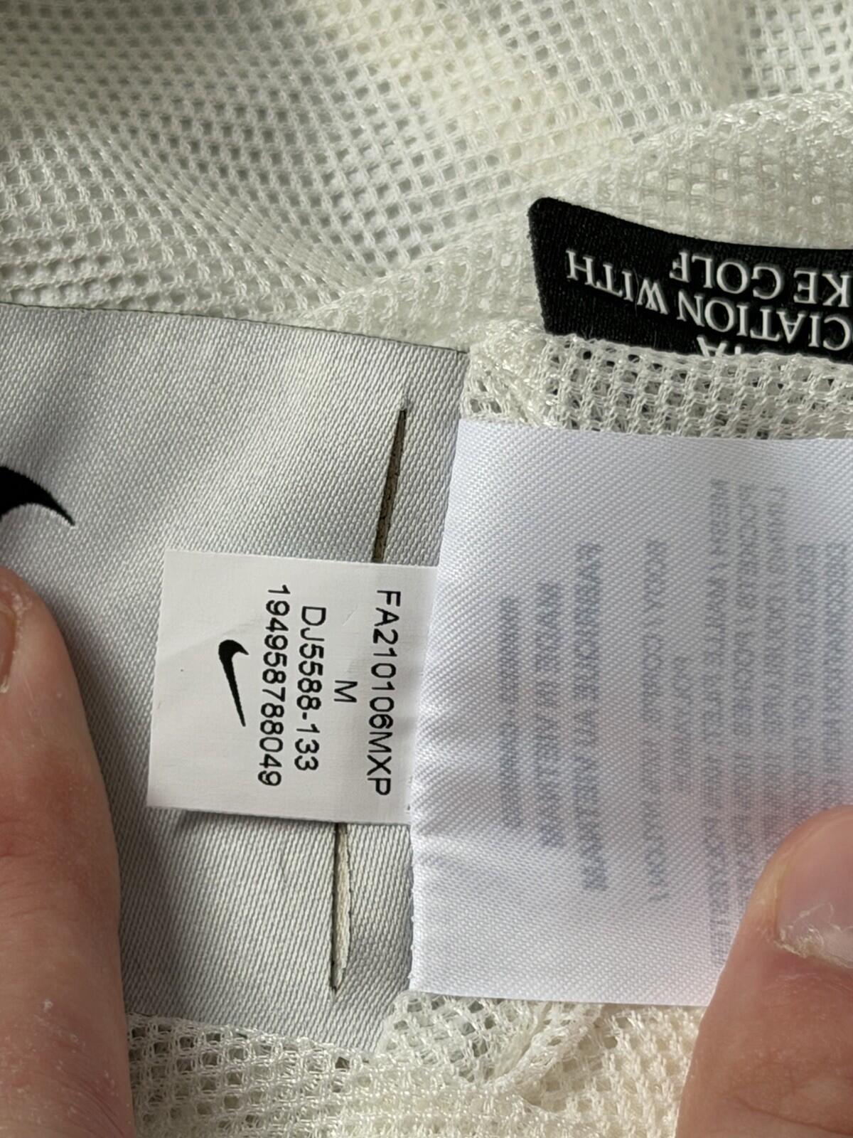 Nike x Drake Crossover NOCTA Golf Woven Pants Sail White DJ5588-133 Mens Size M