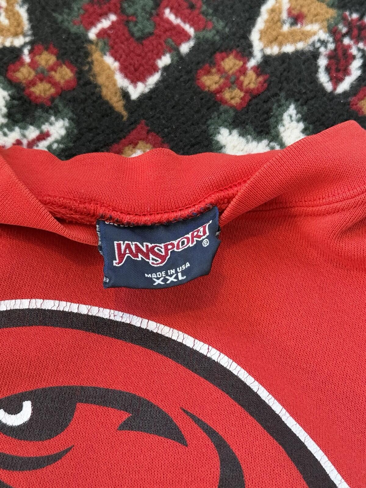 Vtg Jansport Miami University Redhawks Ncaa Crewneck Sweatshirt Xxl