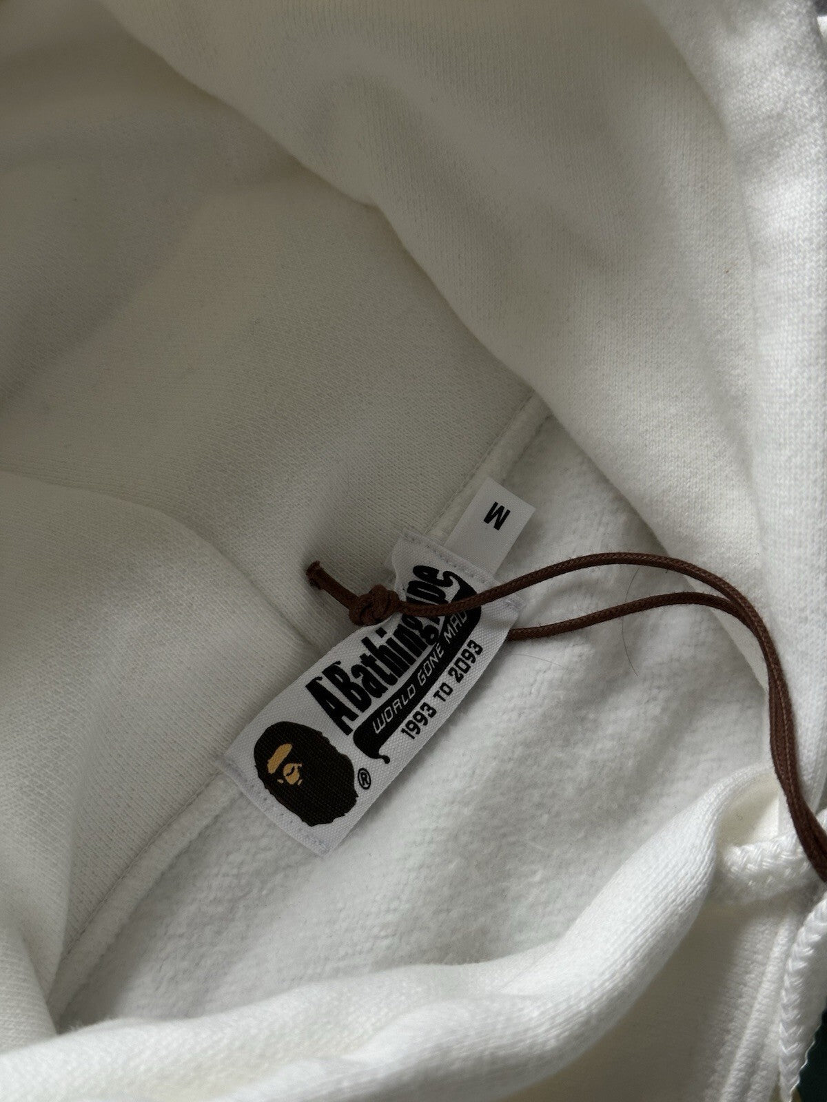 A Bathing Ape Bape Gilbert George Blooded Hoodie White Size M