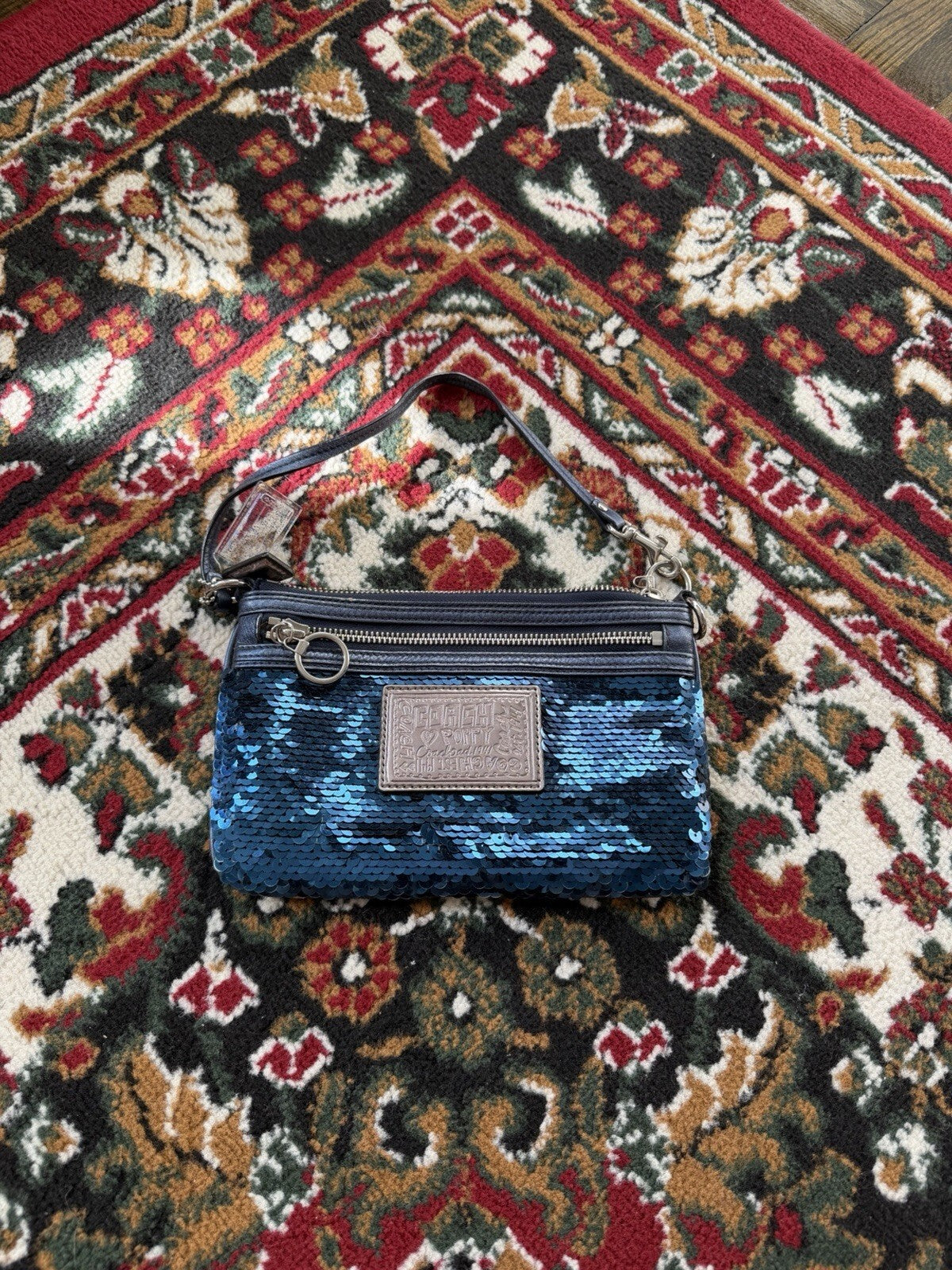 Coach Sequined Poppy Spotlight Bag