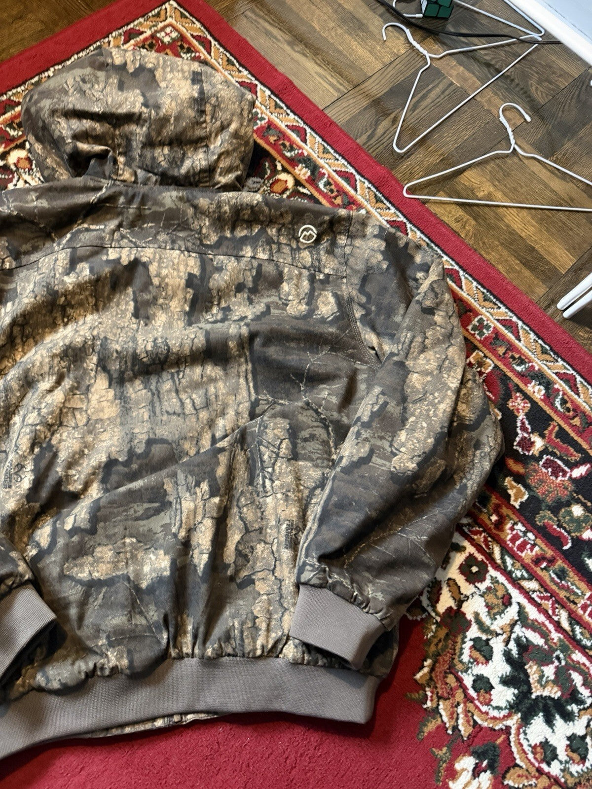 Magellan Outdoors Realtree Camo Full Zip Hooded Active Jacket Carhartt